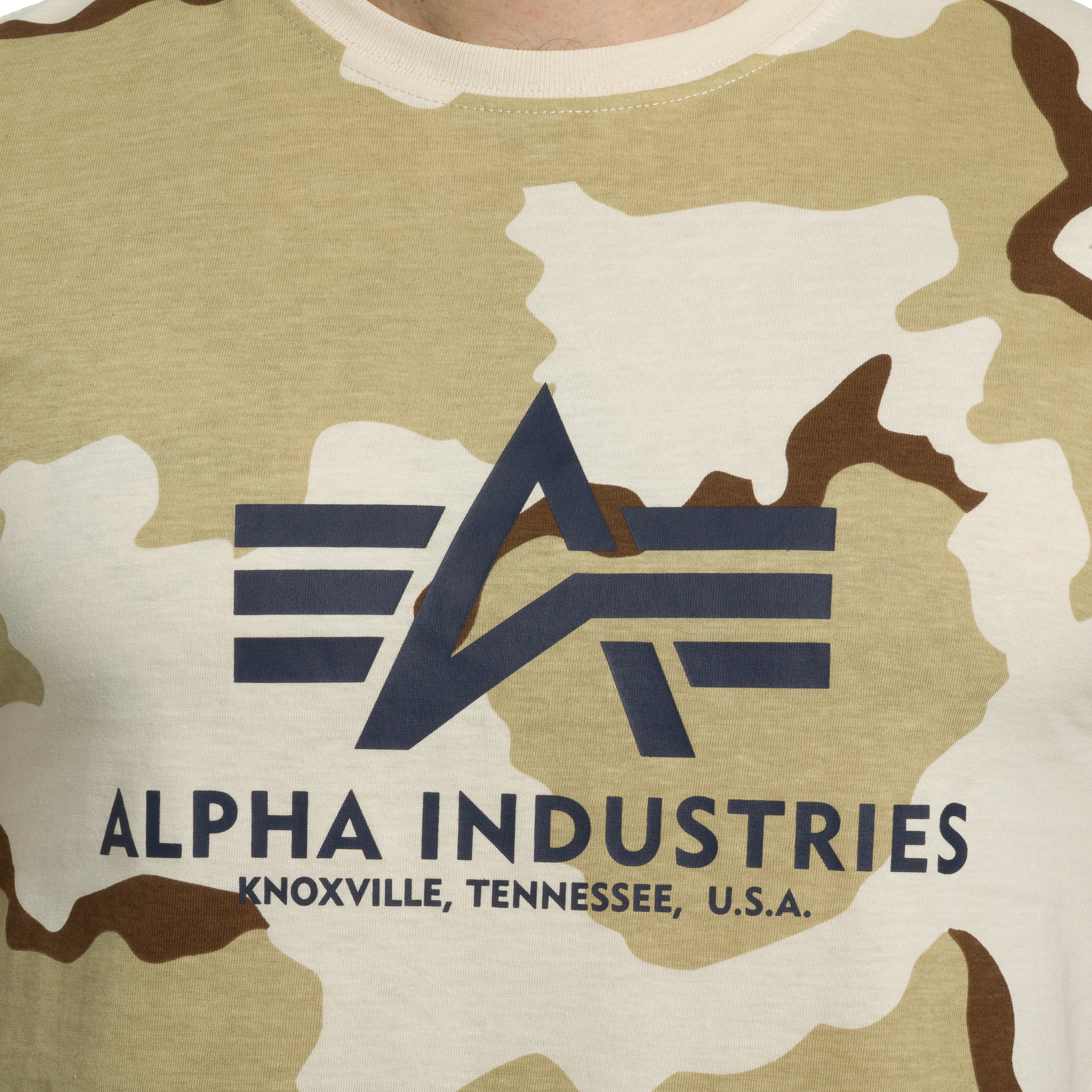 T-shirt Alpha Industries Basic - Desert Camo 91