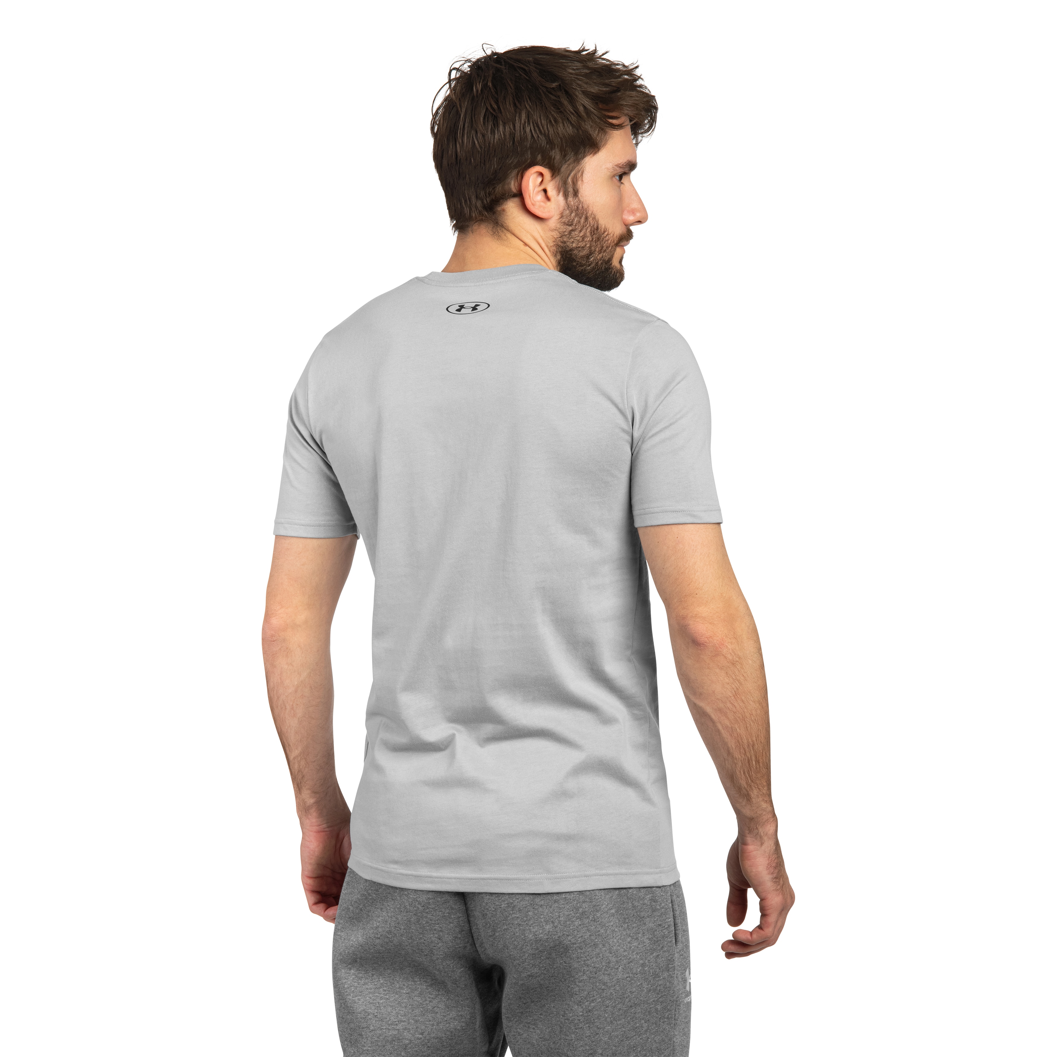 T-shirt Under Armour UA ABC Camo Boxed Logo - Titanium/Black