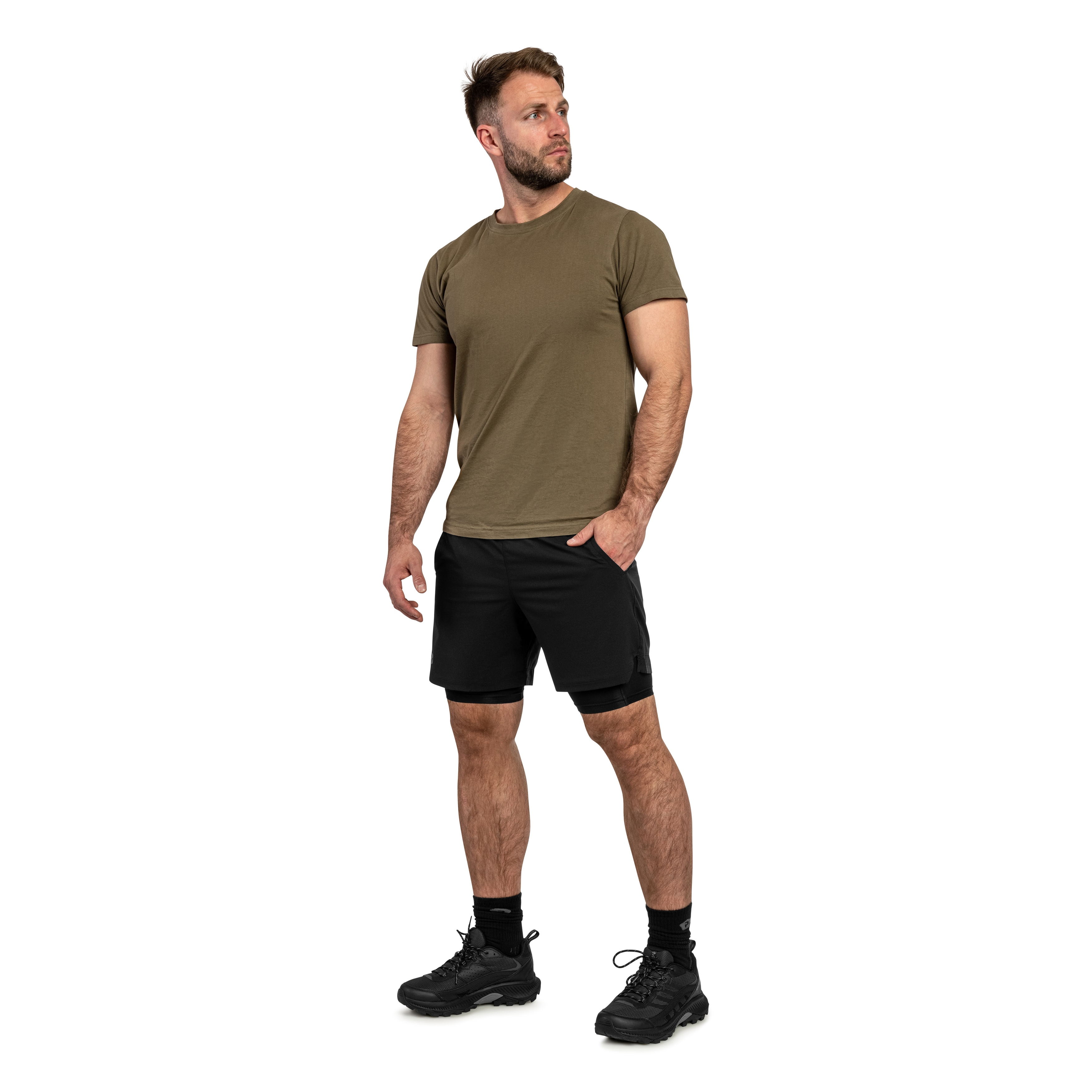Shorts Under Armour 2-in-1 Vanish Woven - Black/Pitch Gray