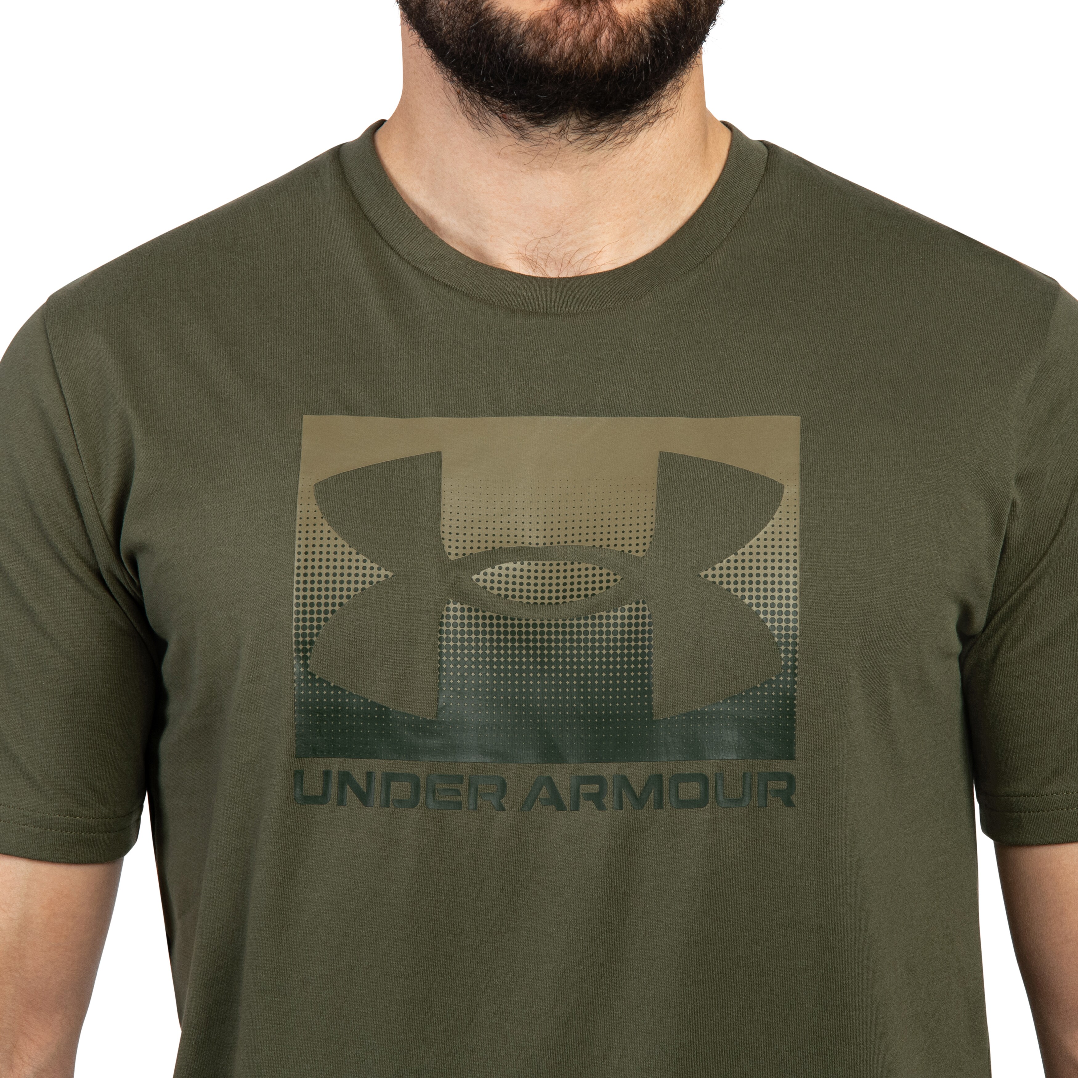 T-shirt Under Armour UA Boxed Sports - Marine OD Green/Bayou