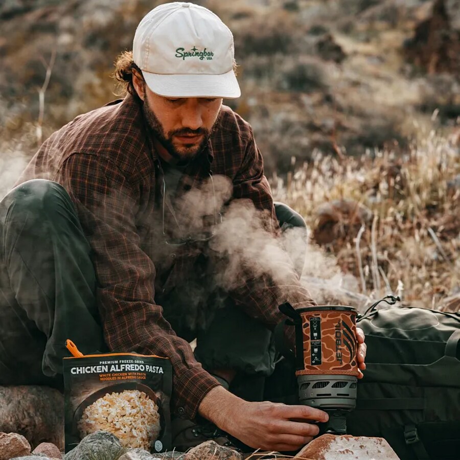 Fornello da campeggio Jetboil Zip 2.0 con pentola - Duck Camo