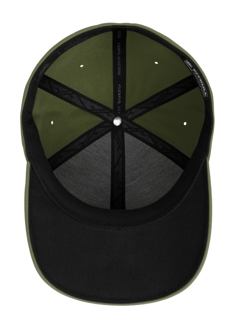 Cappellino con visiera Pitbull Full Cap Stretch Hilltop - Olive
