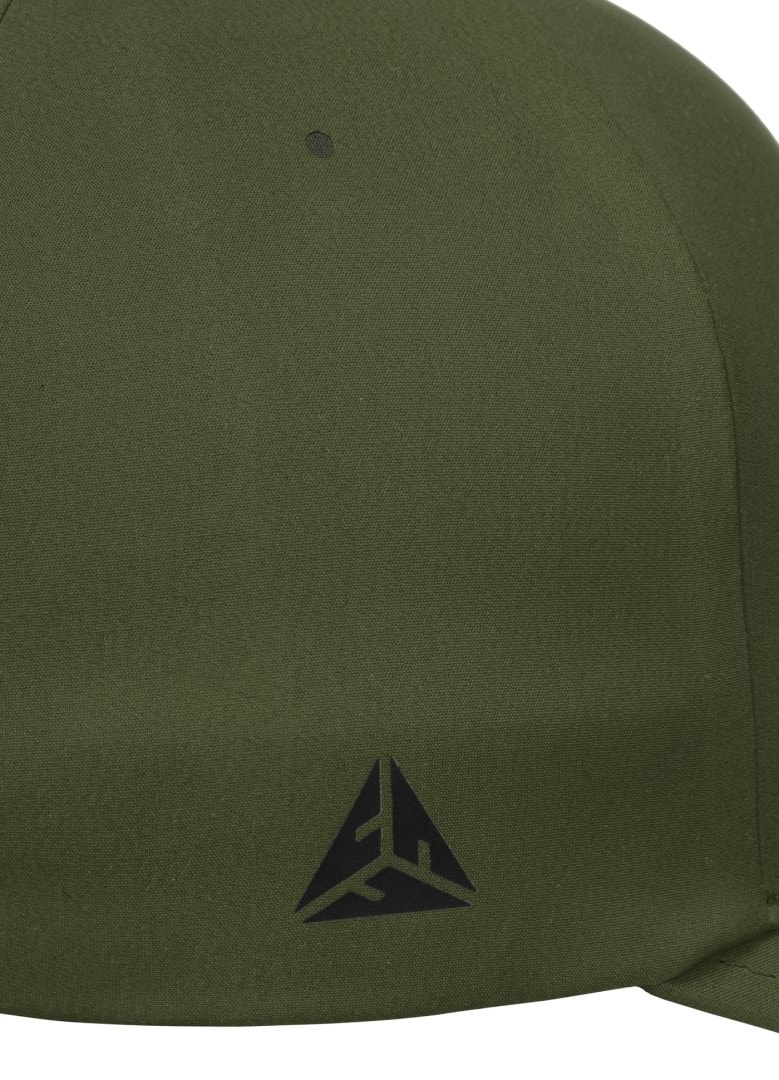 Cappellino con visiera Pitbull Full Cap Stretch Hilltop - Olive