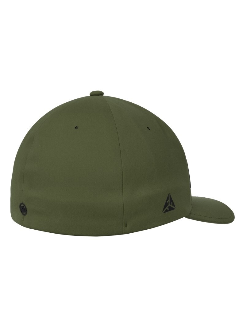 Cappellino con visiera Pitbull Full Cap Stretch Hilltop - Olive