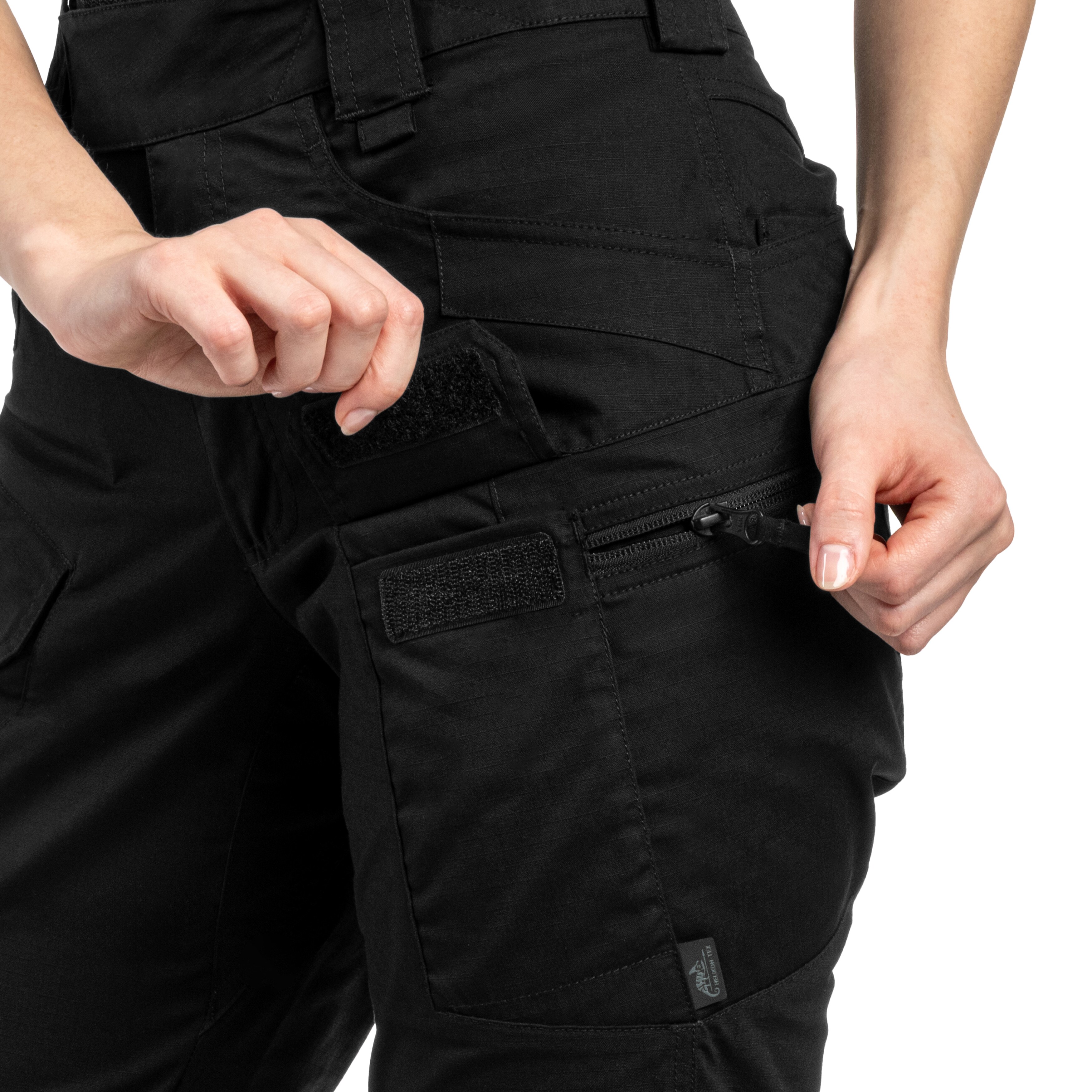 Pantaloni Helikon-Tex UTP PolyCotton Stretch Rip-Stop da donna - Black