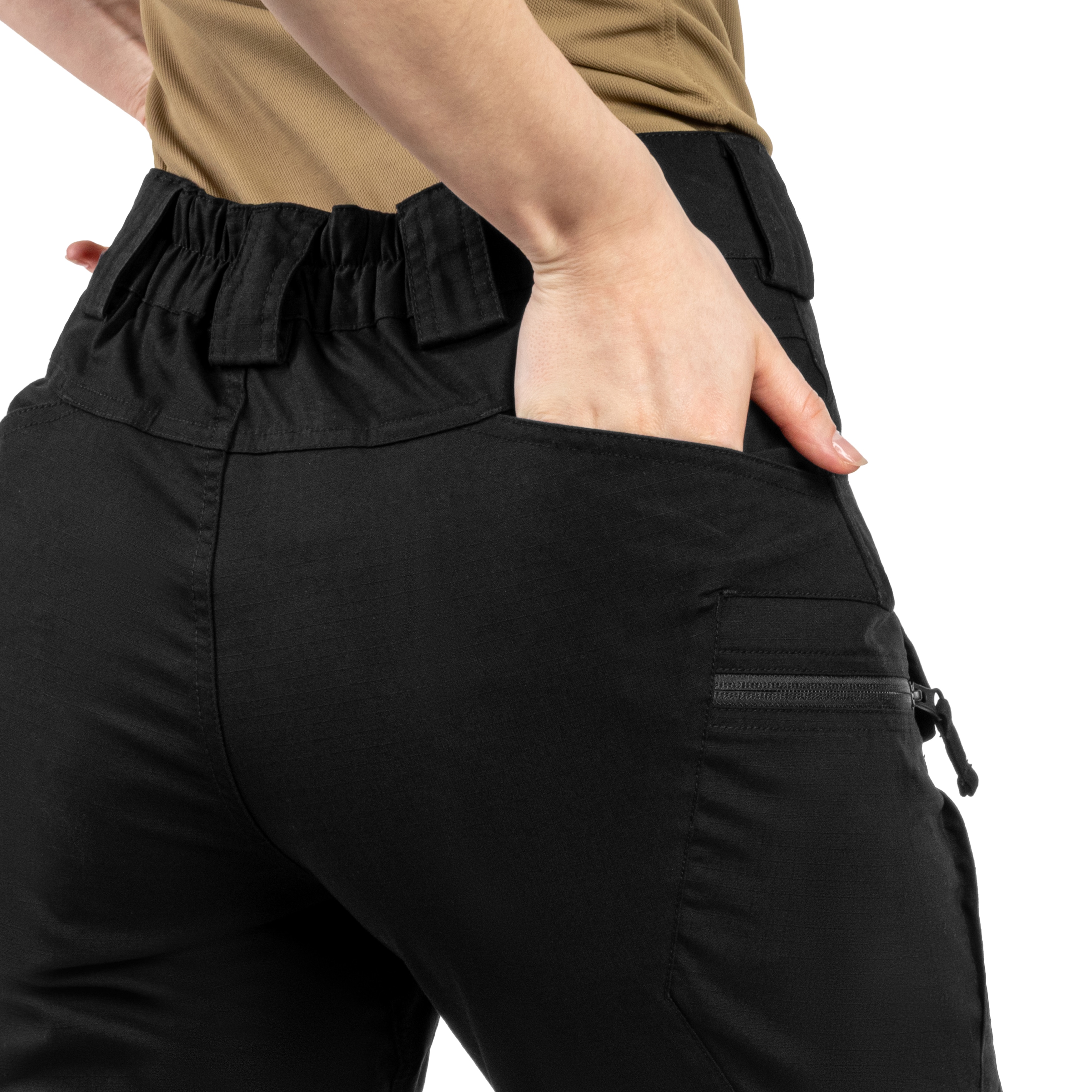 Pantaloni Helikon-Tex UTP PolyCotton Stretch Rip-Stop da donna - Black