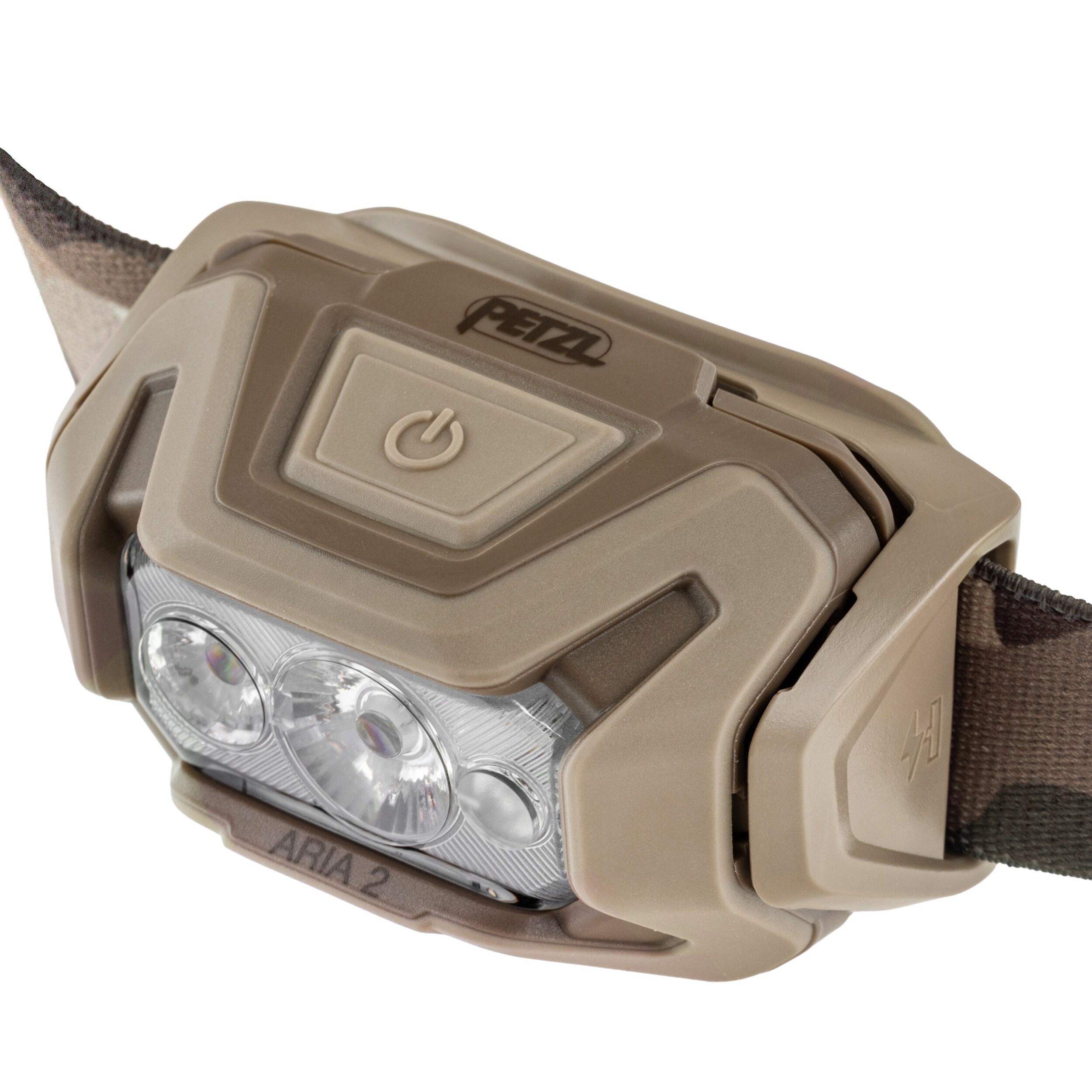 Lampada frontale Petzl Aria 2 RGB New Camo 450 lumen