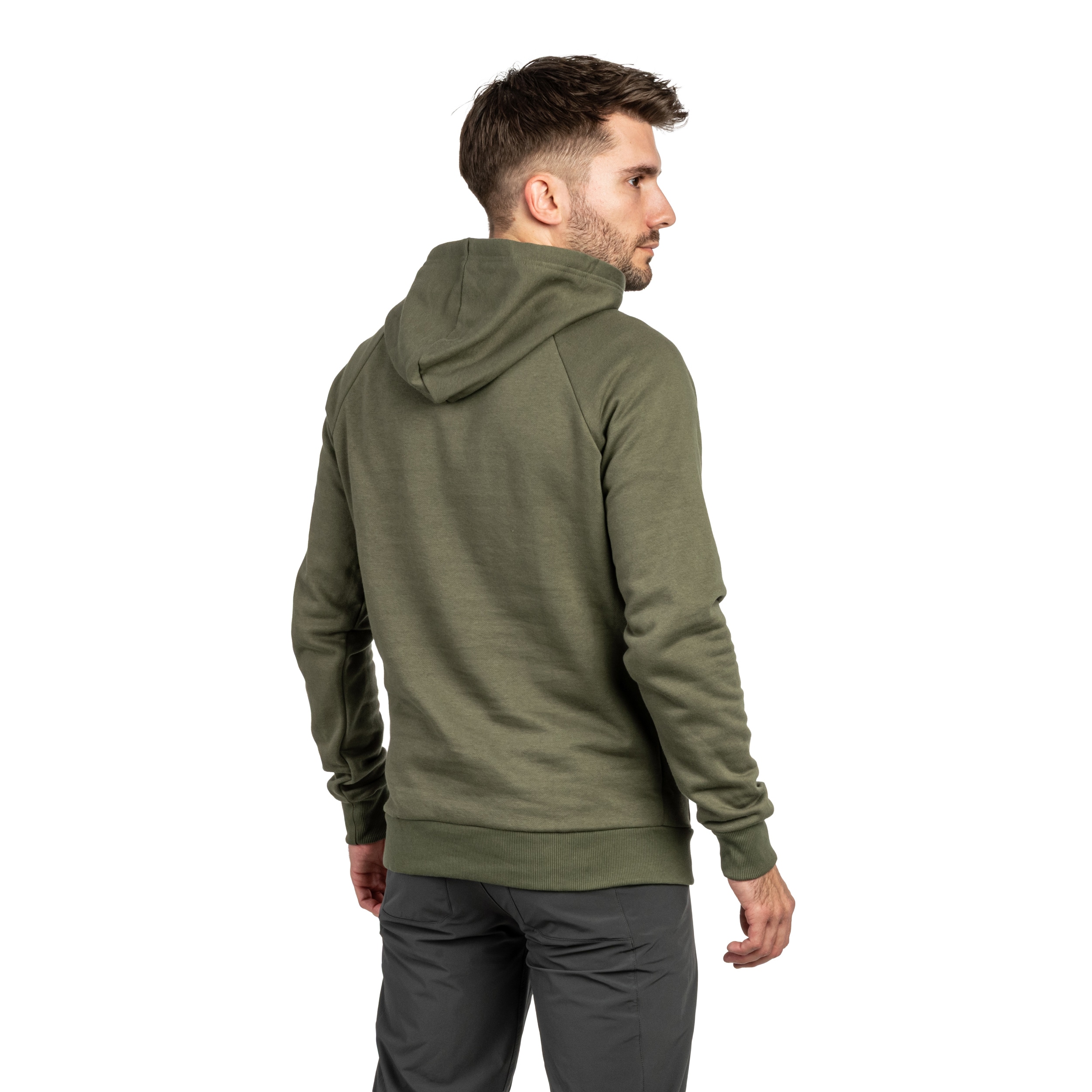 Felpa Under Armour Rival Fleece - Marine OD Green/White