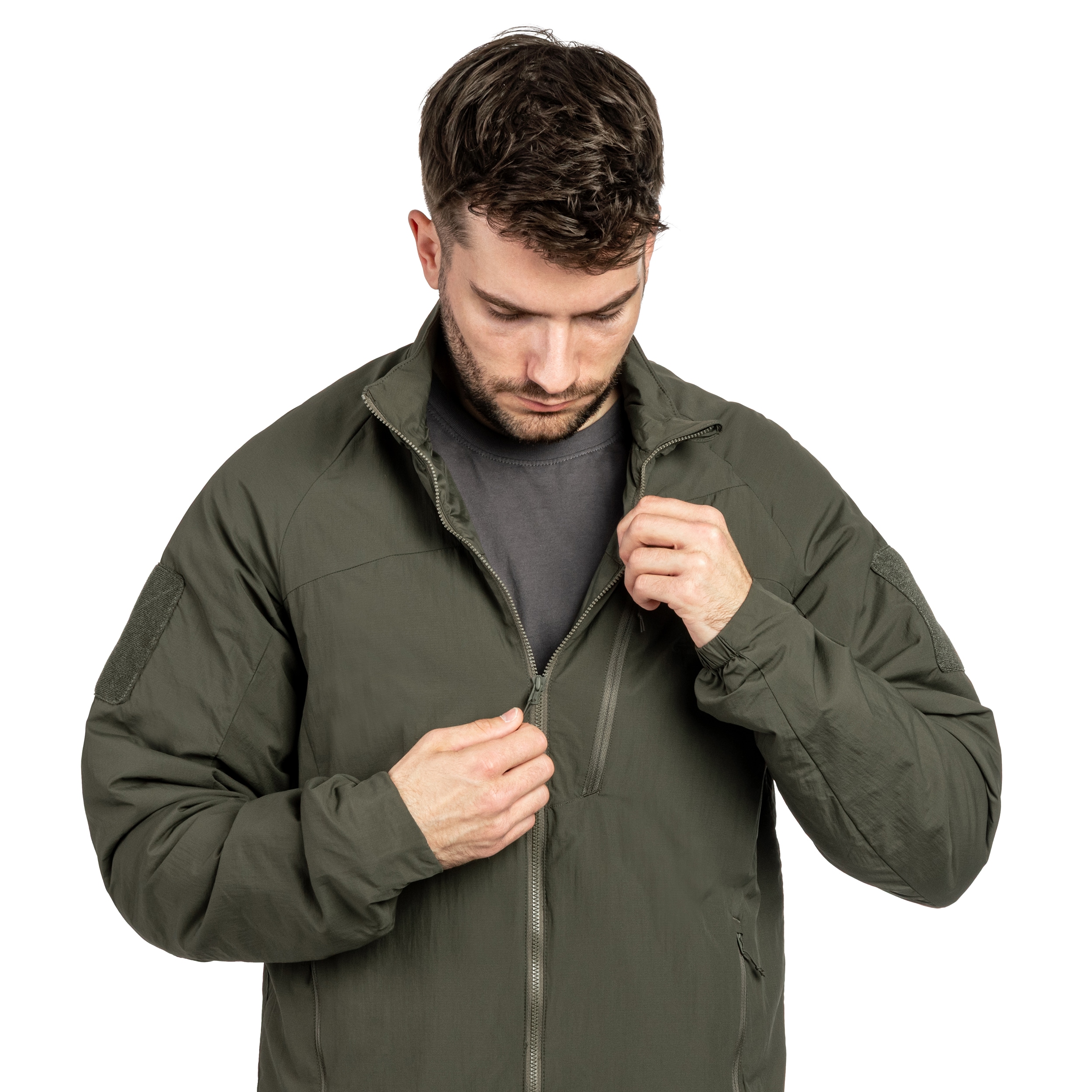 Giacca Helikon-Tex Wolfhound Lite Full-Zip - Taiga Green