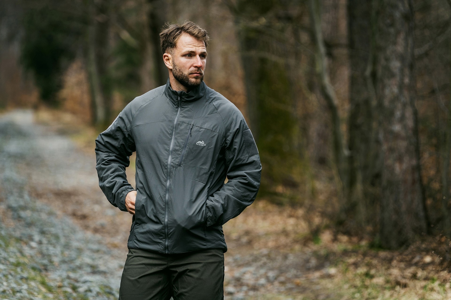 Giacca Helikon-Tex Wolfhound Lite Full-Zip - Shadow Grey
