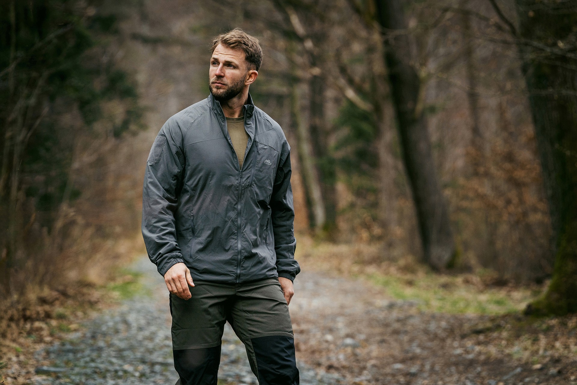 Giacca Helikon-Tex Wolfhound Lite Full-Zip - Shadow Grey