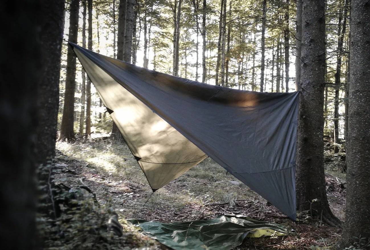 Telo da bivacco Tarp Snugpak All Weather Shelter G2 - Olive