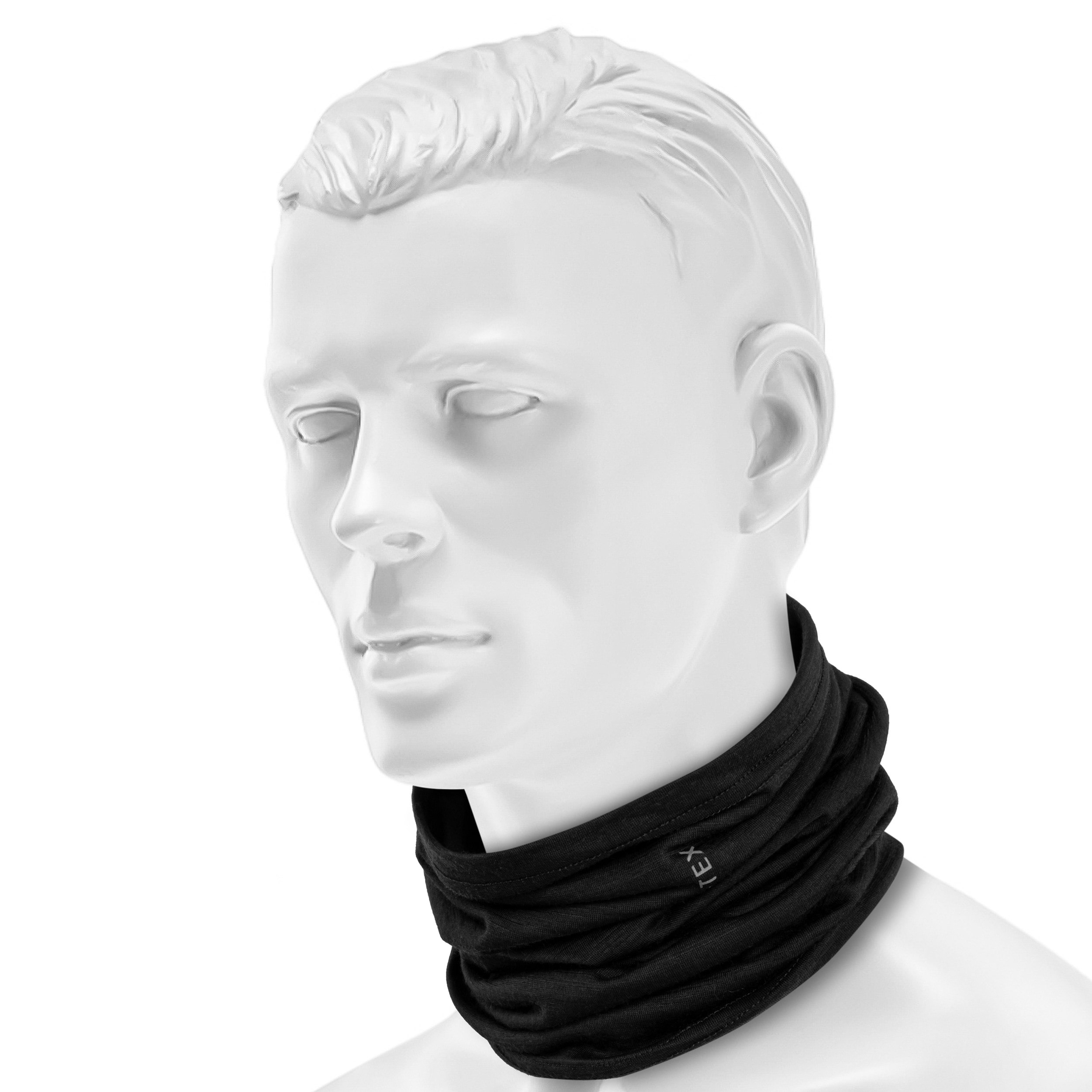 Bandana tubolare protettiva Helikon-Tex Wrap Merino - Black
