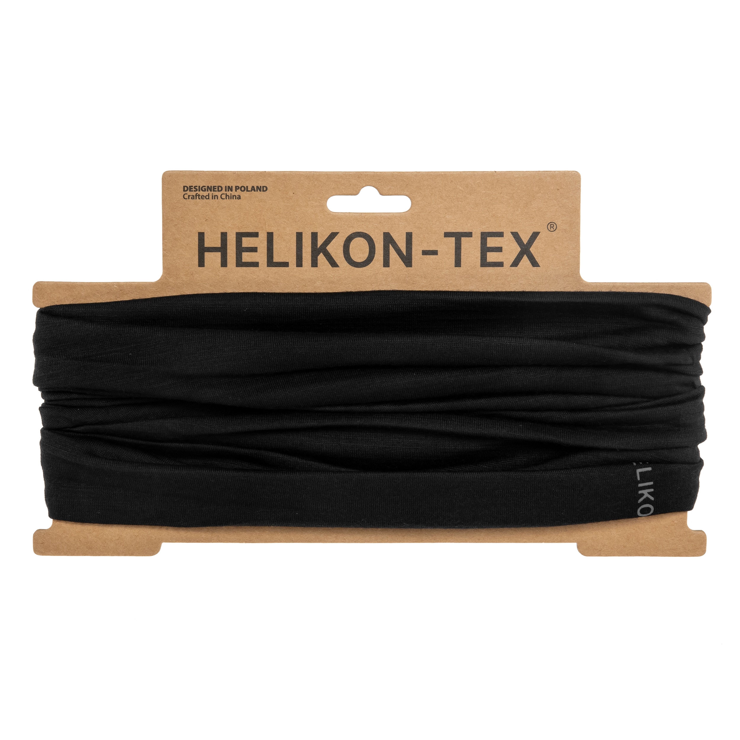 Bandana tubolare protettiva Helikon-Tex Wrap Merino - Black