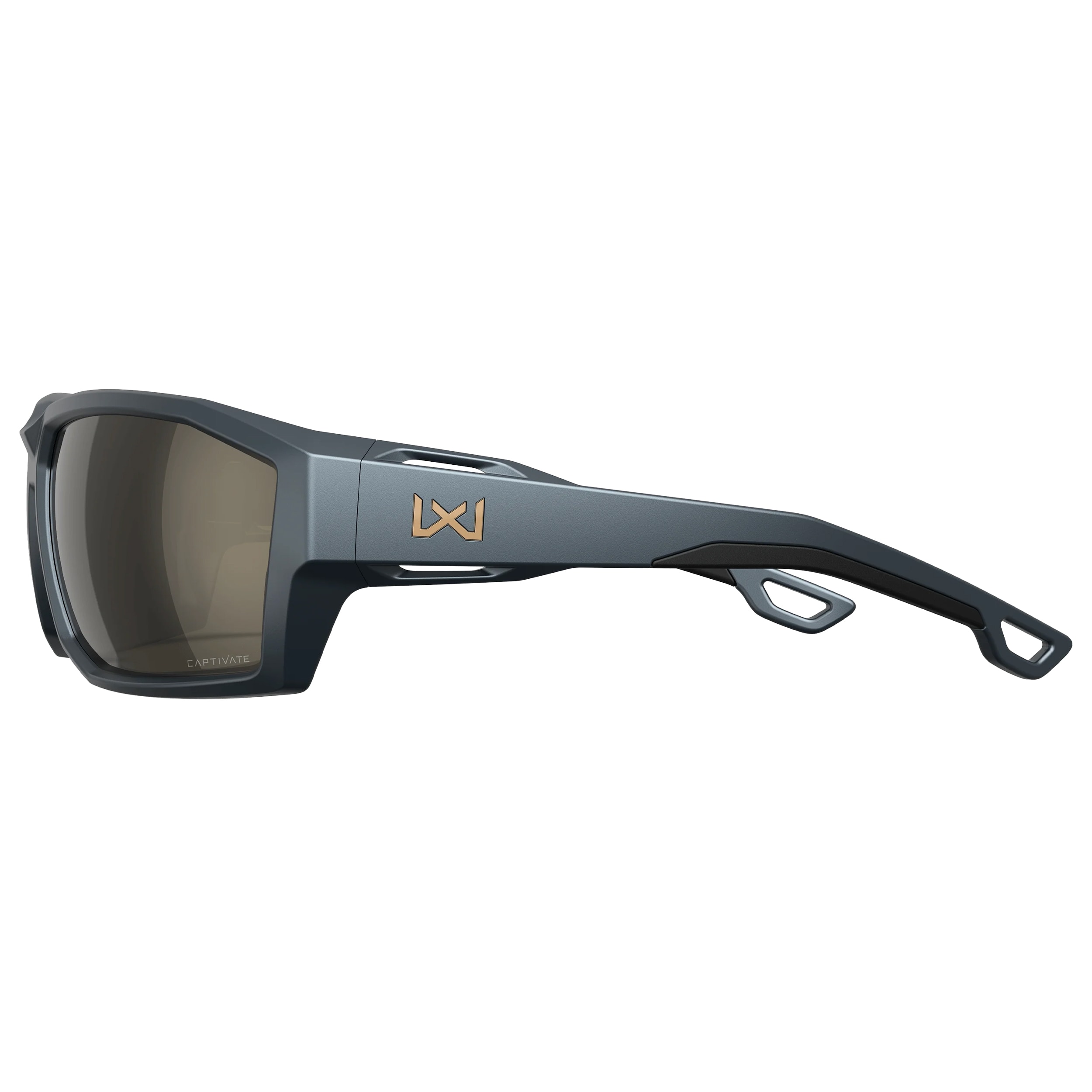 Occhiali tattici Wiley X Alpine - Captivate Tungsten Mirror/Matte Graphite Grey