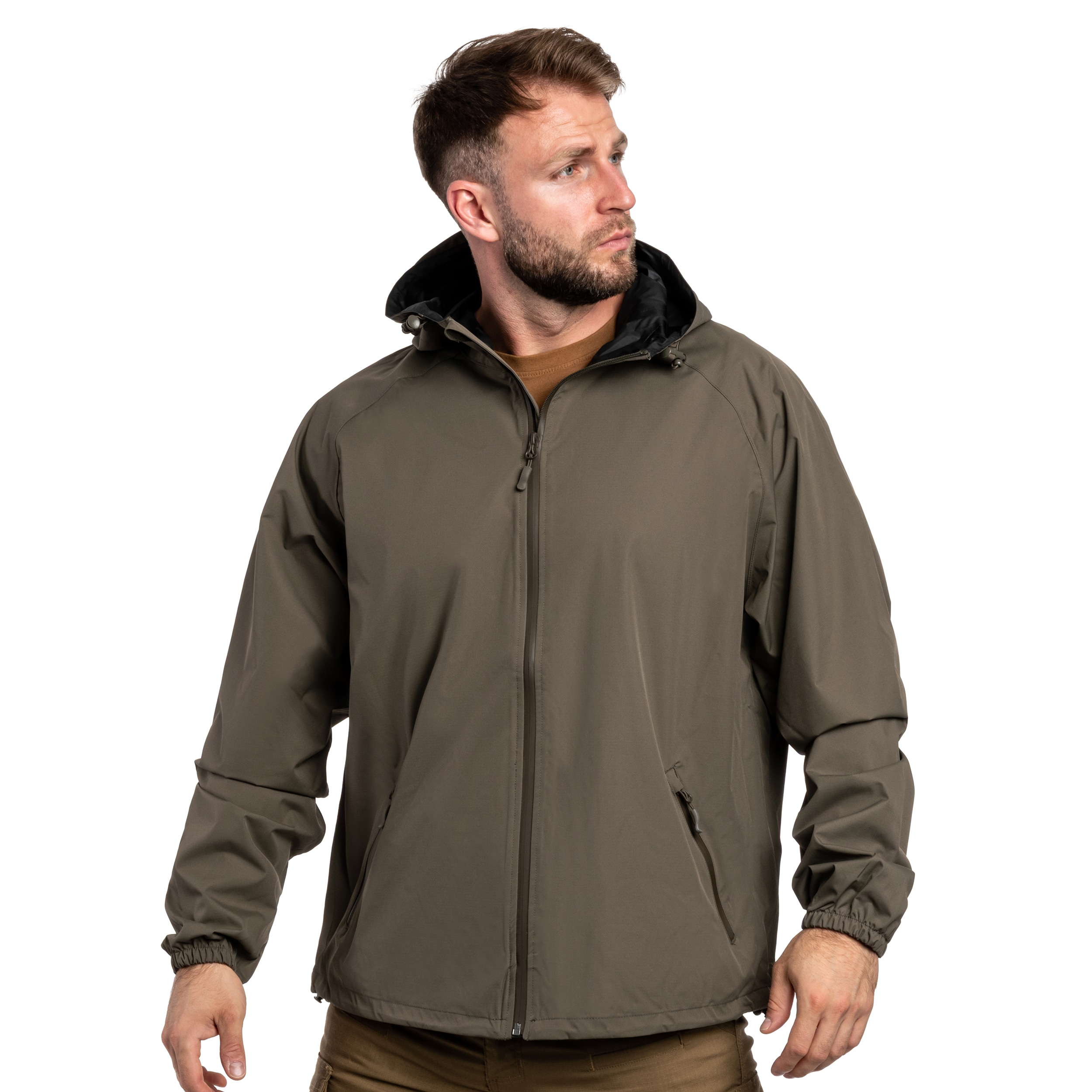 Giacca corta antipioggia Lightshell A10 Equipment - Olive Green