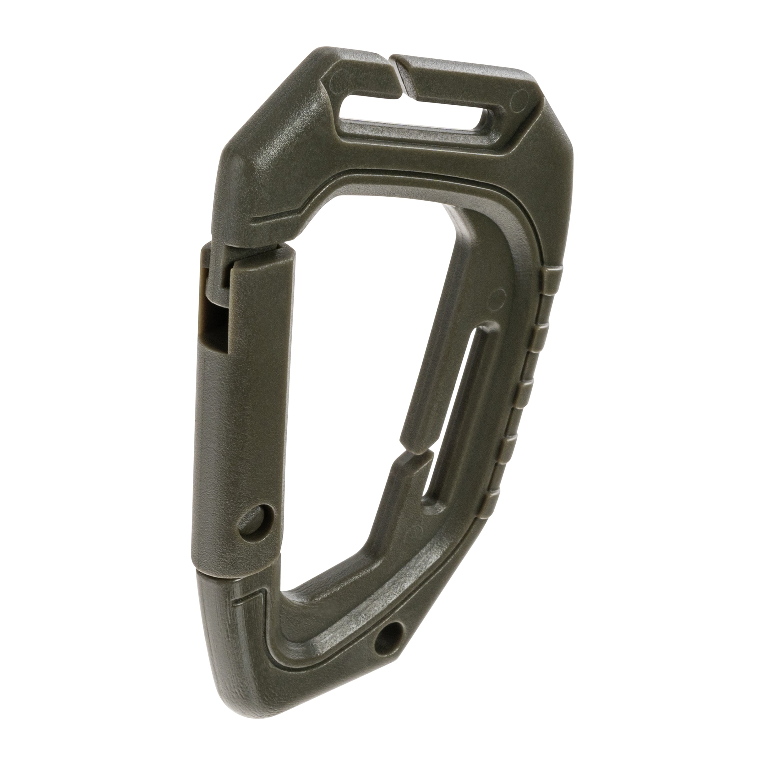 Moschettone Brytzky Tactical GripLock 1 - 6 pezzi - Olive