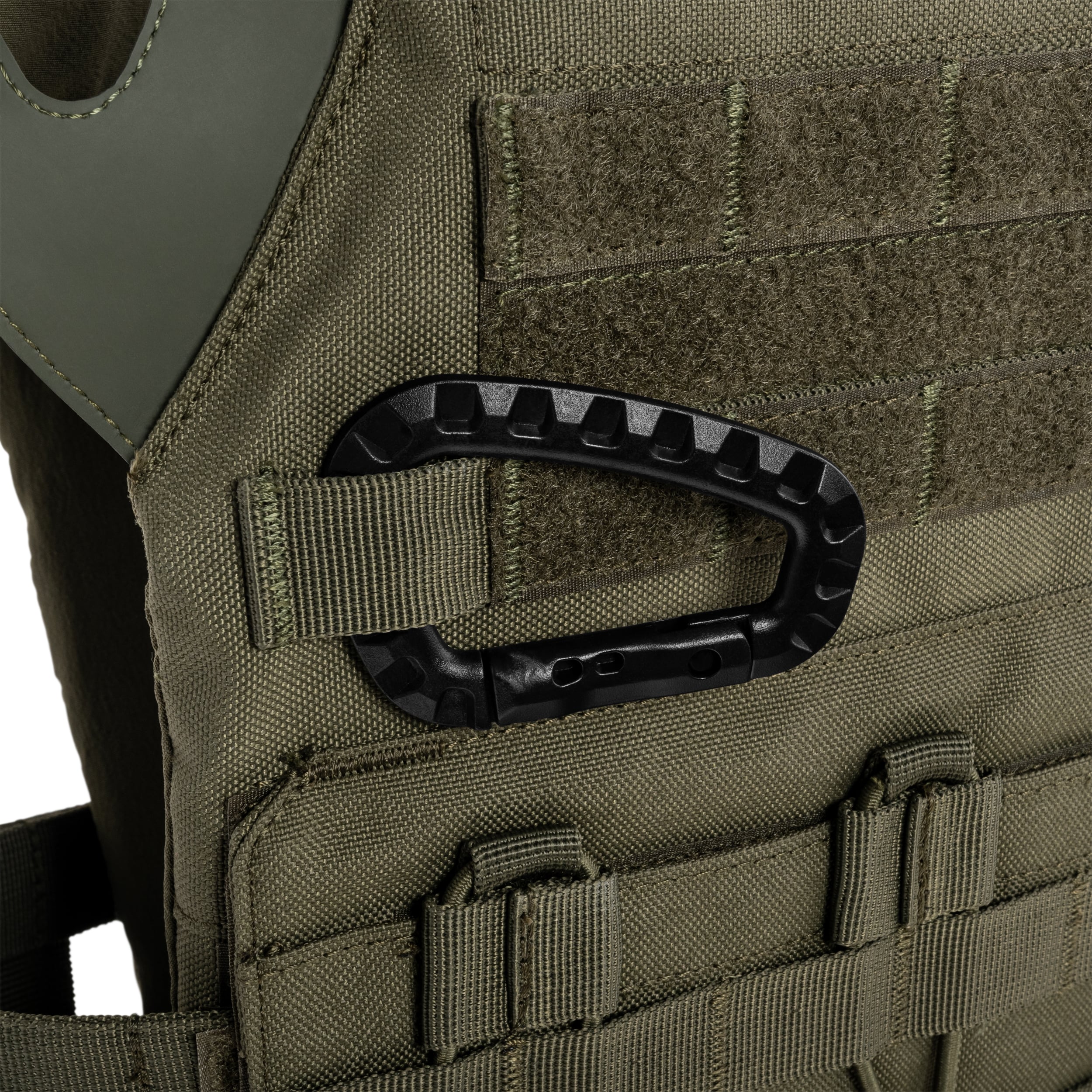 Moschettone Brytzky Tactical GripLock 2 Black - 6 pezzi