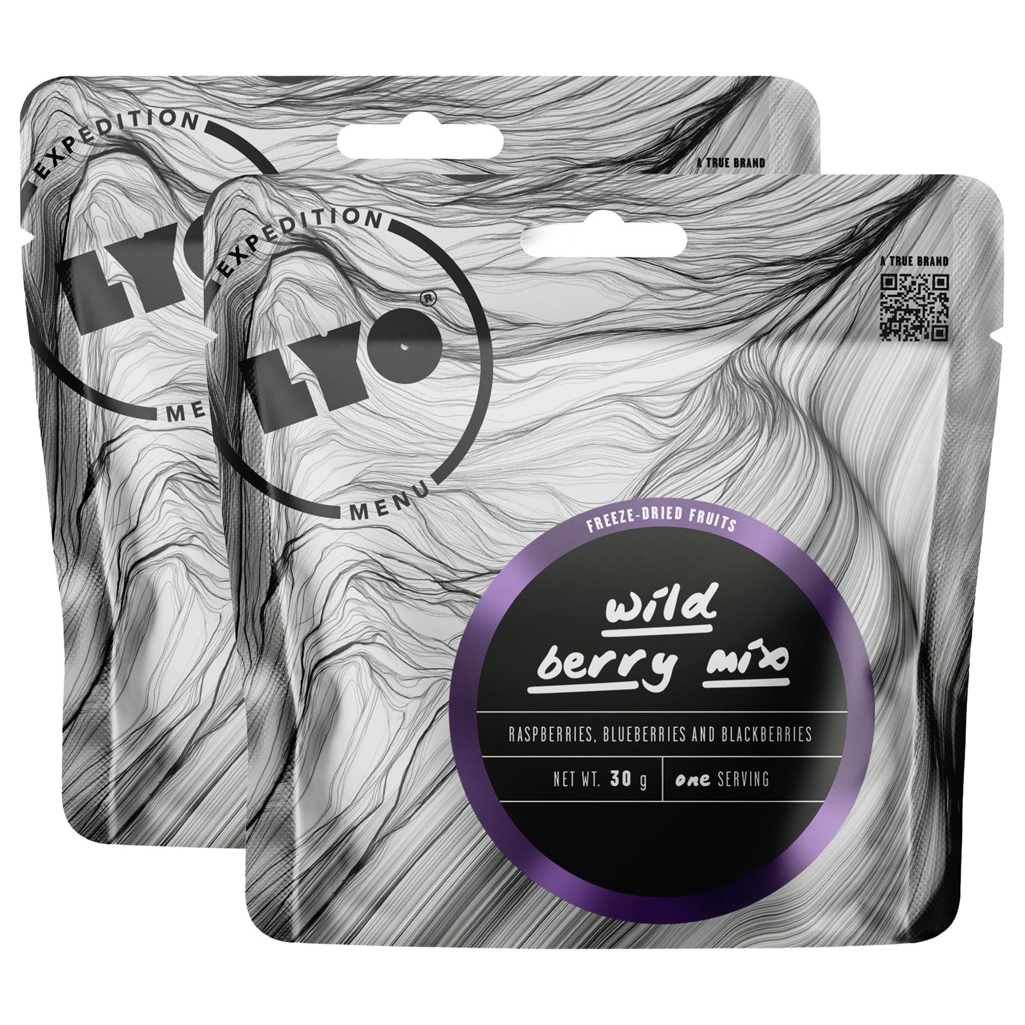 Alimento liofilizzato LYOFOOD Leśny spacer 30 g/102 kcal - 2 pz.