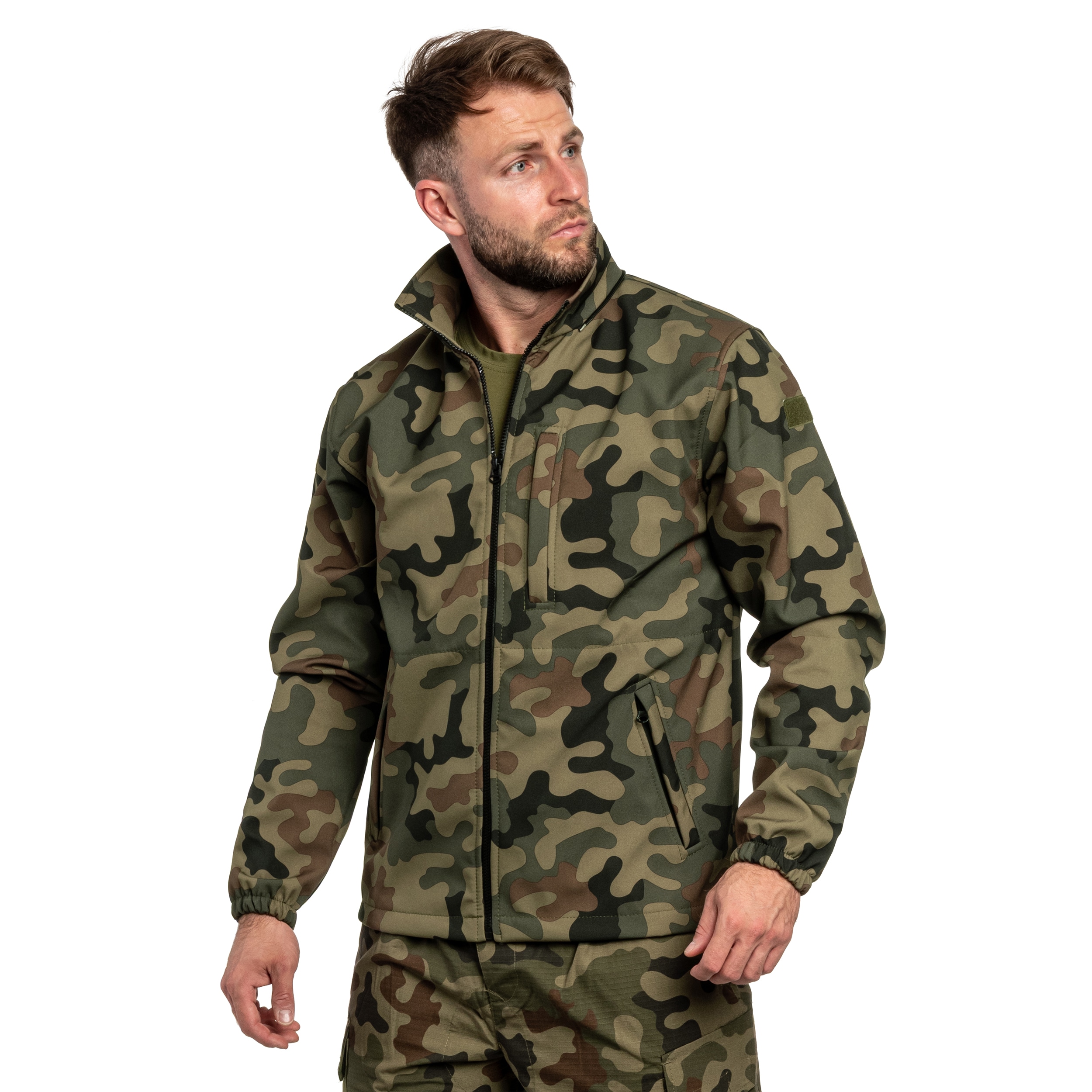 Giacca Softshell MaxPro-Tech - wz.93 Pantera PL Woodland