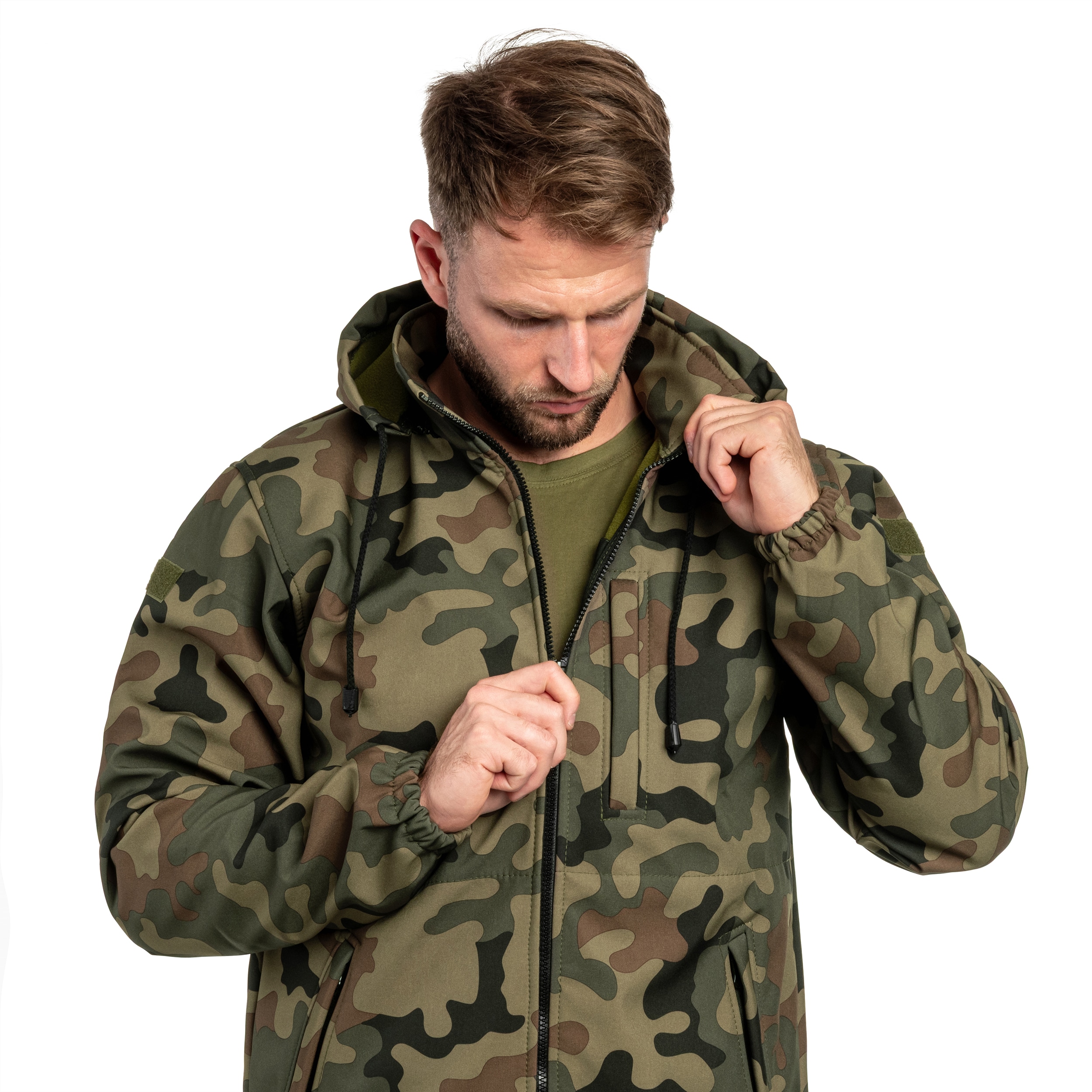 Giacca Softshell MaxPro-Tech - wz.93 Pantera PL Woodland