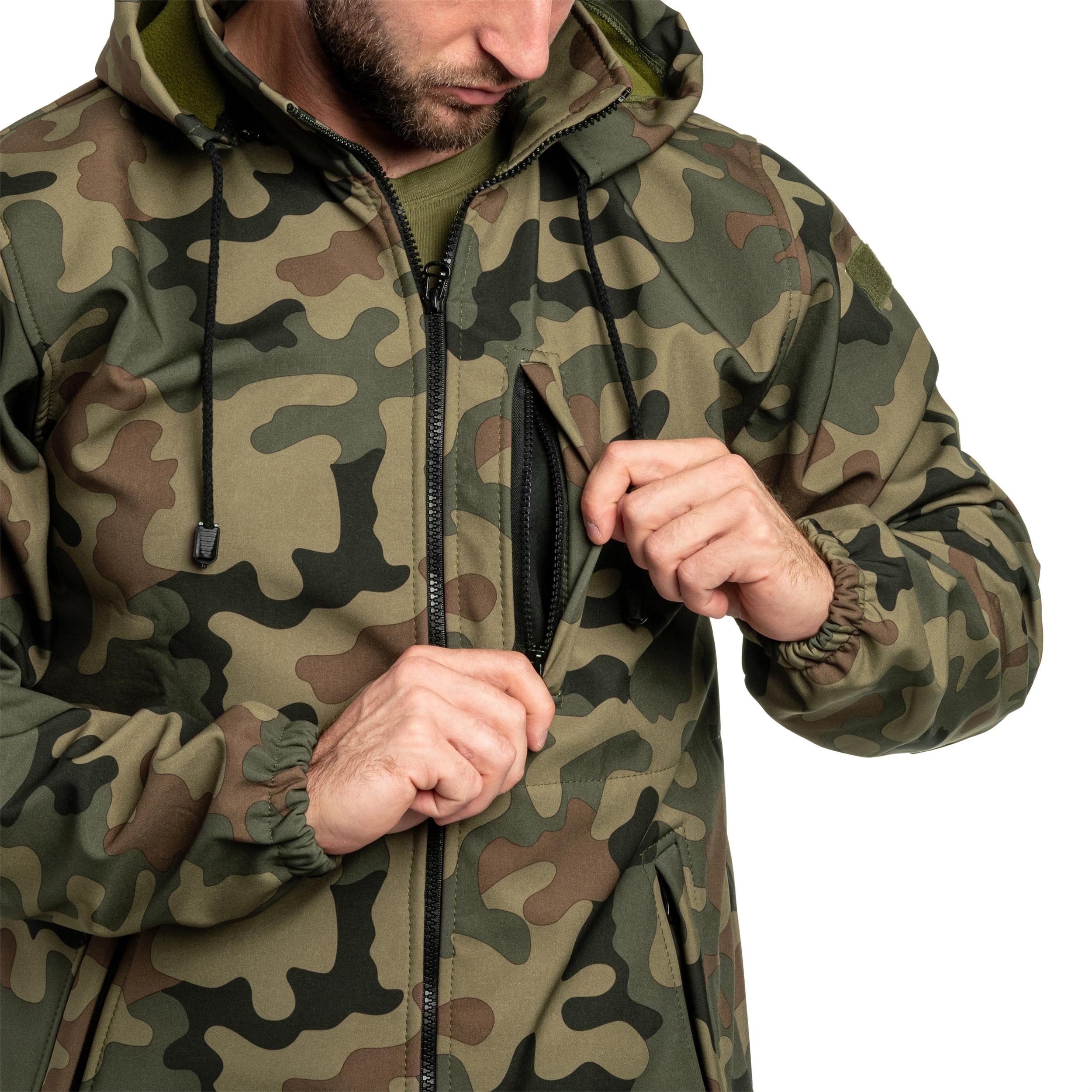 Giacca Softshell MaxPro-Tech - wz.93 Pantera PL Woodland