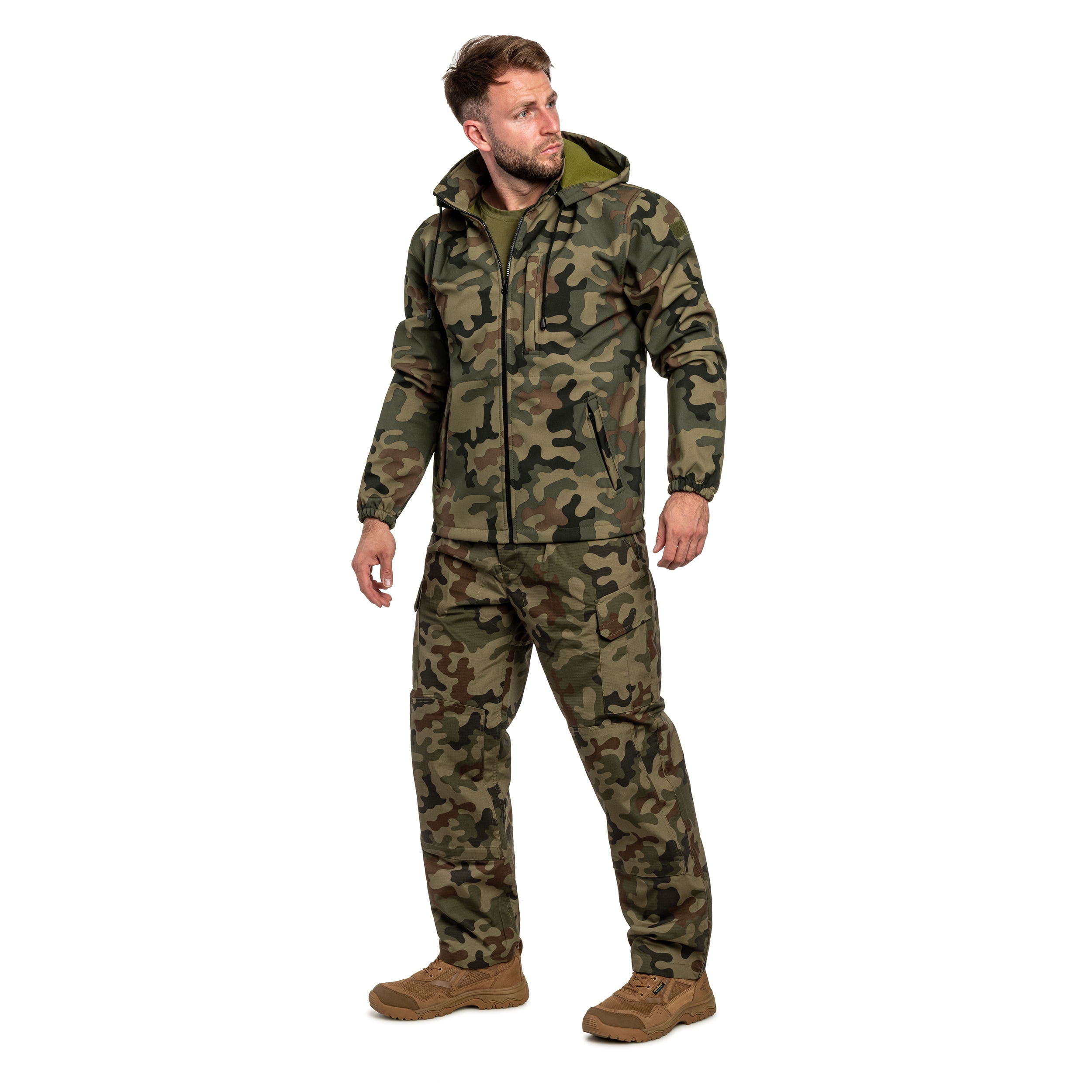 Giacca Softshell MaxPro-Tech - wz.93 Pantera PL Woodland