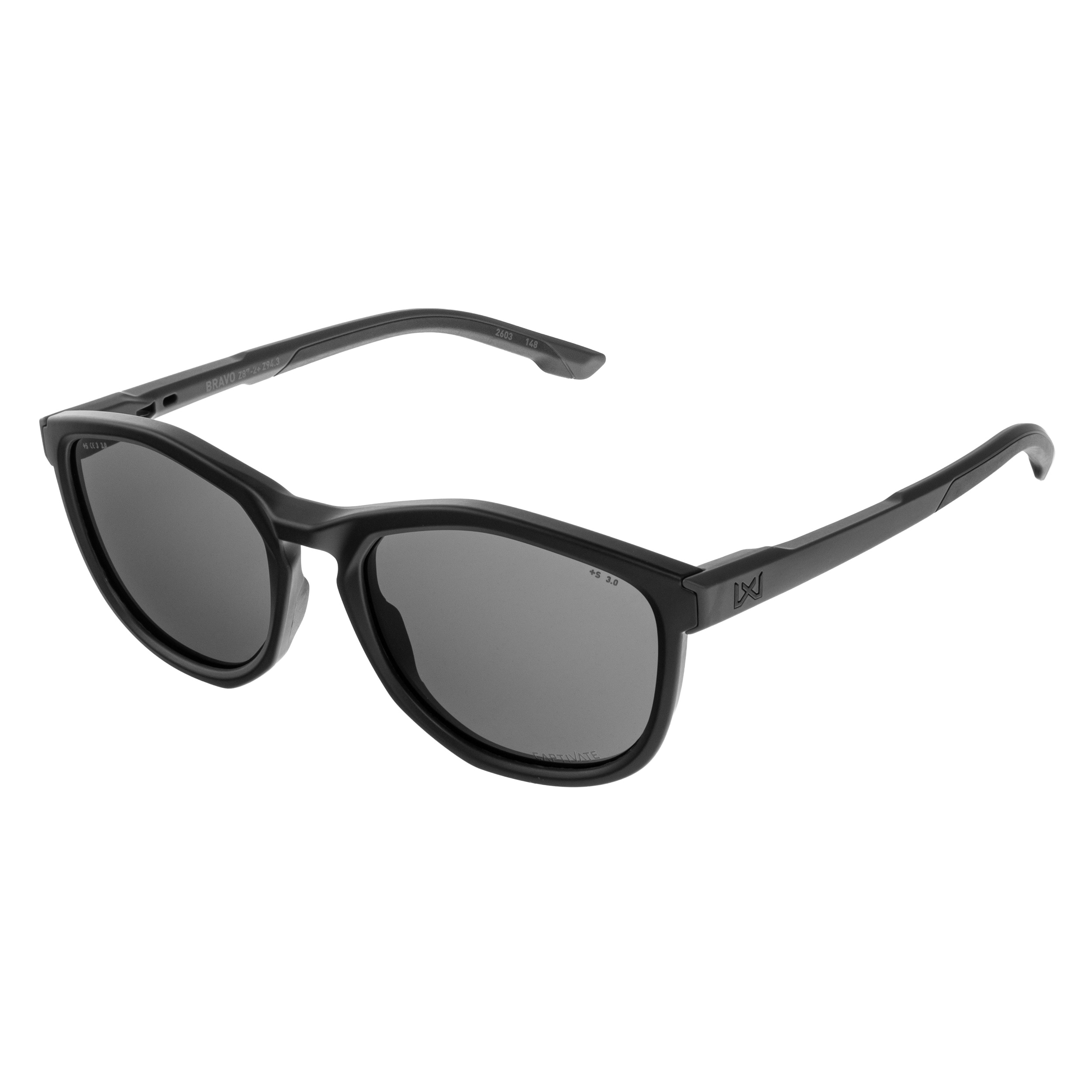 Occhiali Wiley X Bravo Captive Polarized Black/Black