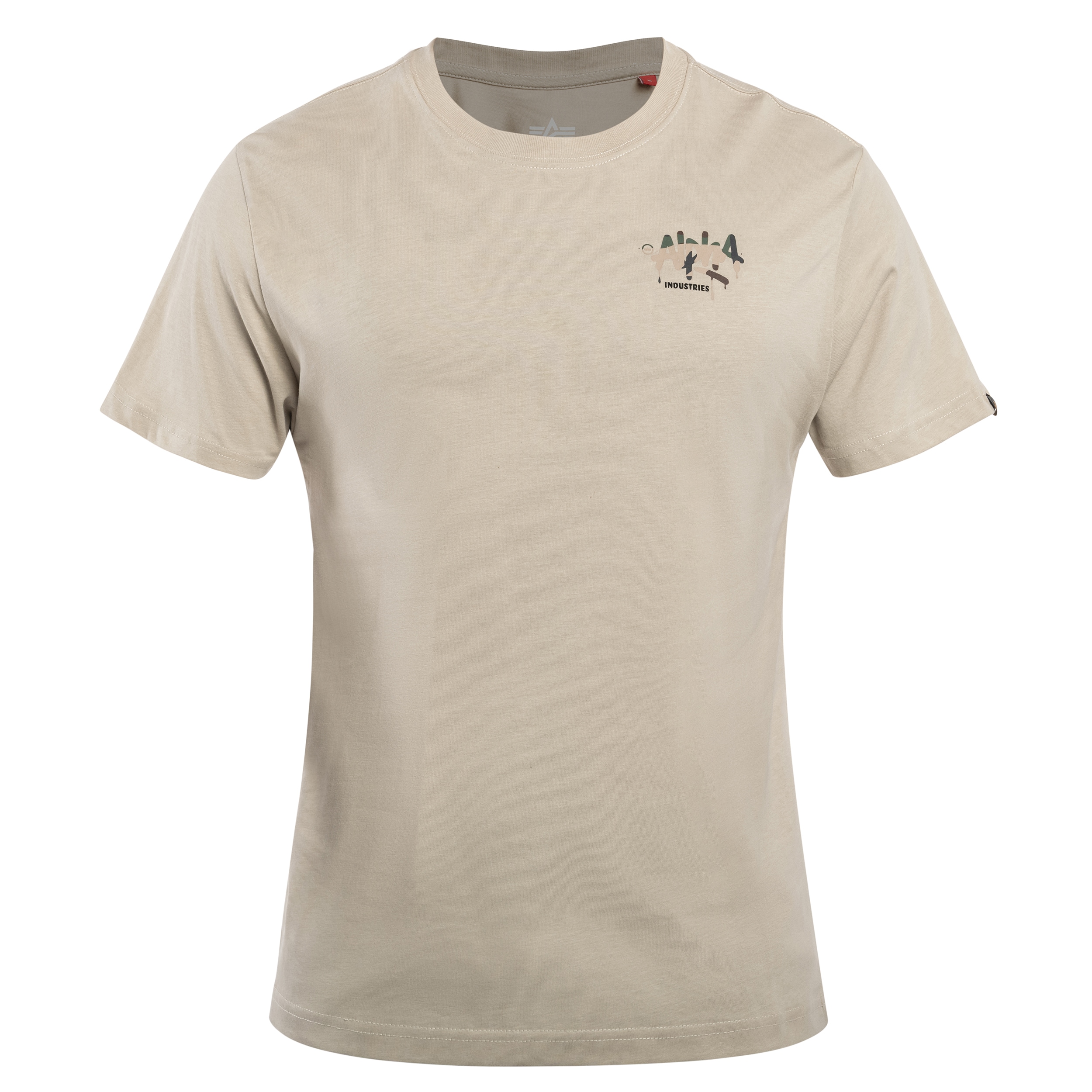 T-shirt Alpha Industries Signature Camo - Organic Beige
