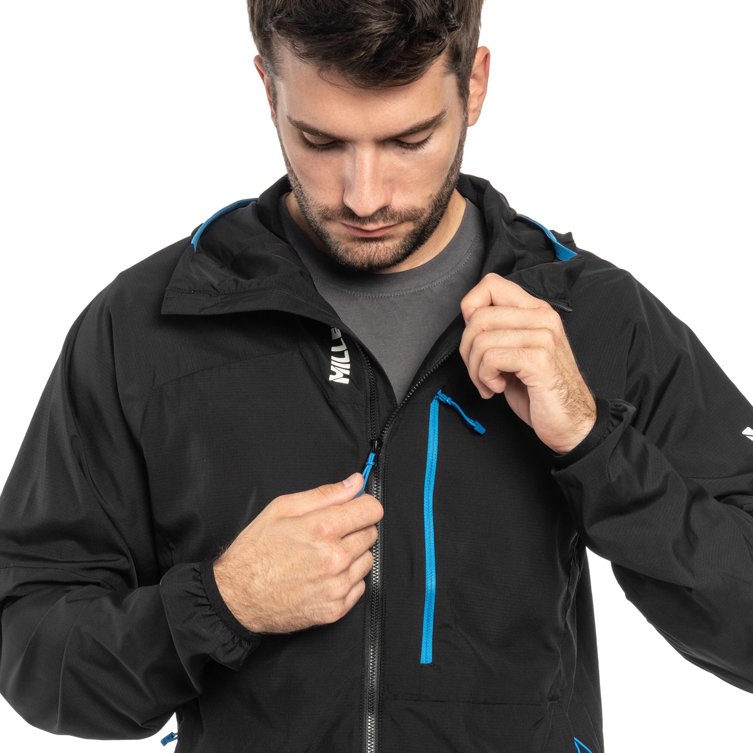 Giacca Millet Softshell Parmelan Windbreaker - Black