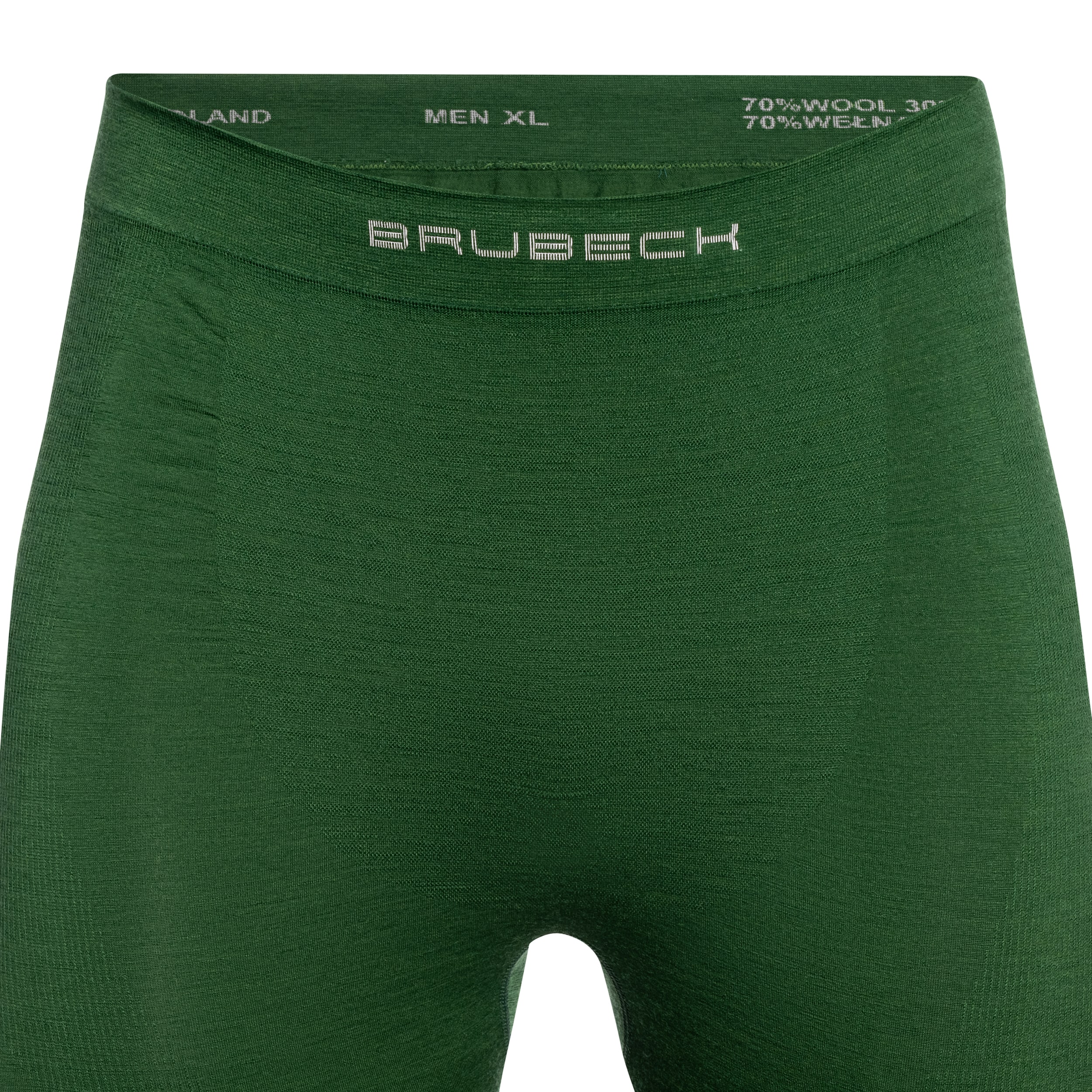 Leggings termici Brubeck Active Merino V2 - Verdi