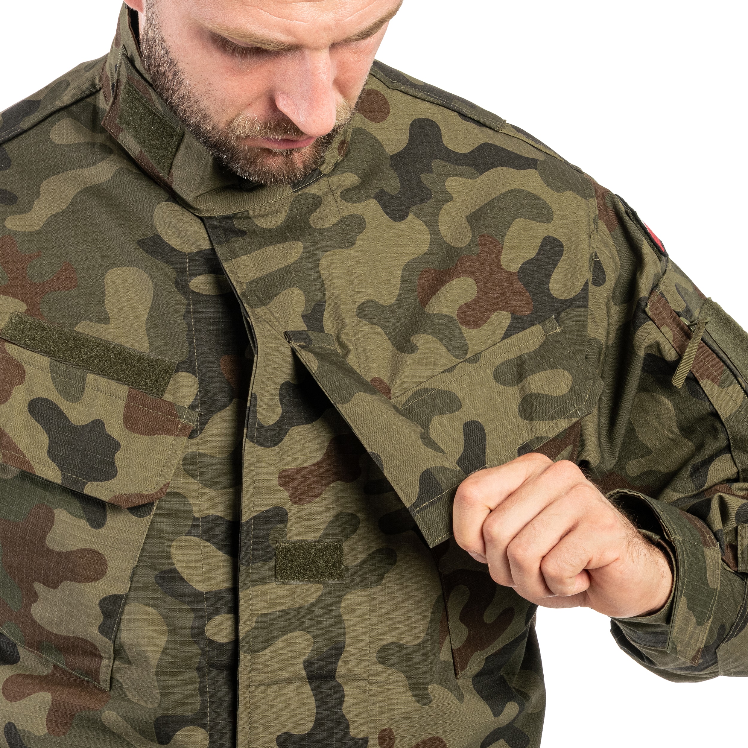 Giubba d'uniforme MaxPro-Tech WZ 2019 Rip-Stop - wz.93 Pantera PL Woodland