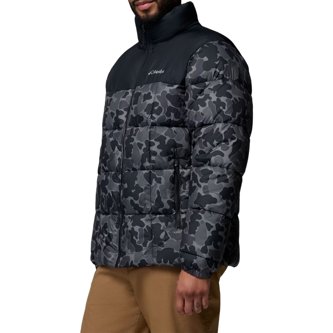 Giacca Columbia Puffect IV Printed - Black Puzzle Camo/Black
