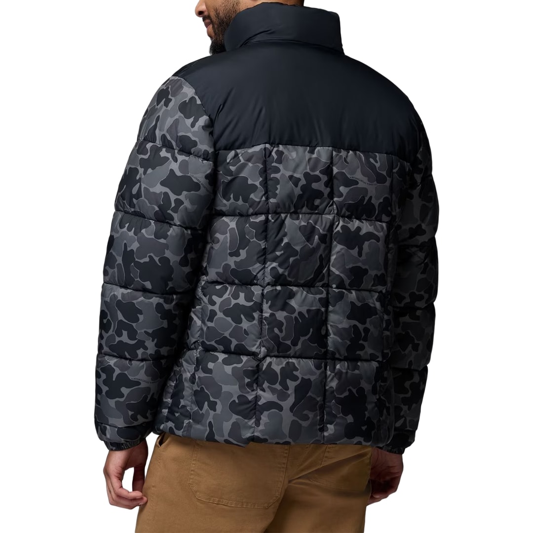 Giacca Columbia Puffect IV Printed - Black Puzzle Camo/Black