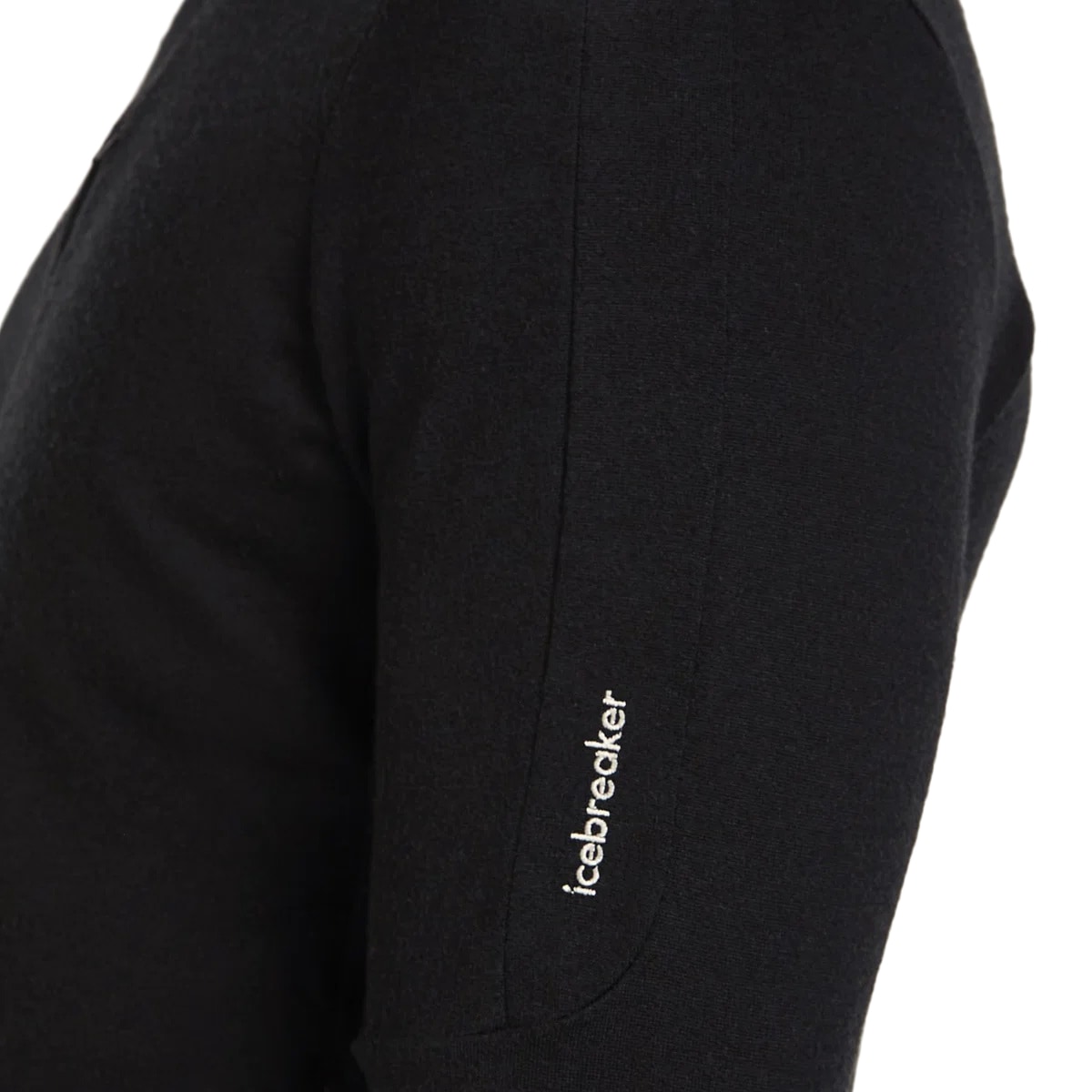 Felpa termica Icebreaker Merino 260 Quantum Zip - Black