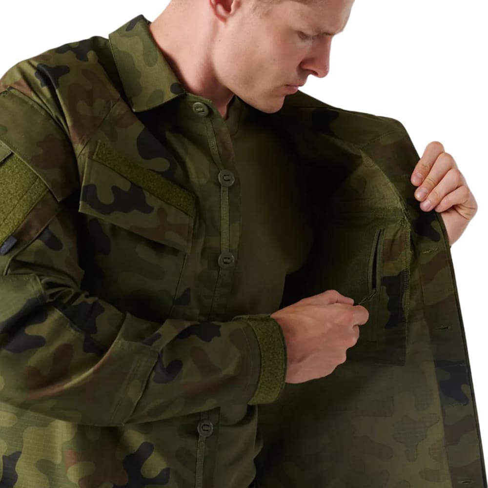 Camicia da uniforme Helikon-Tex Raid Shirt - wz.93 Pantera PL Woodland