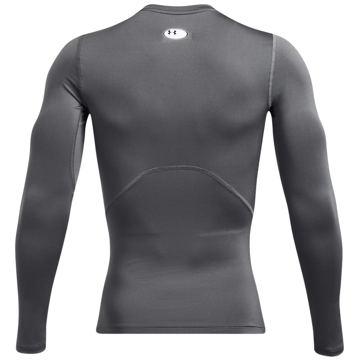 Maglia termica Under Armour HeatGear Compression - Castlerock/White