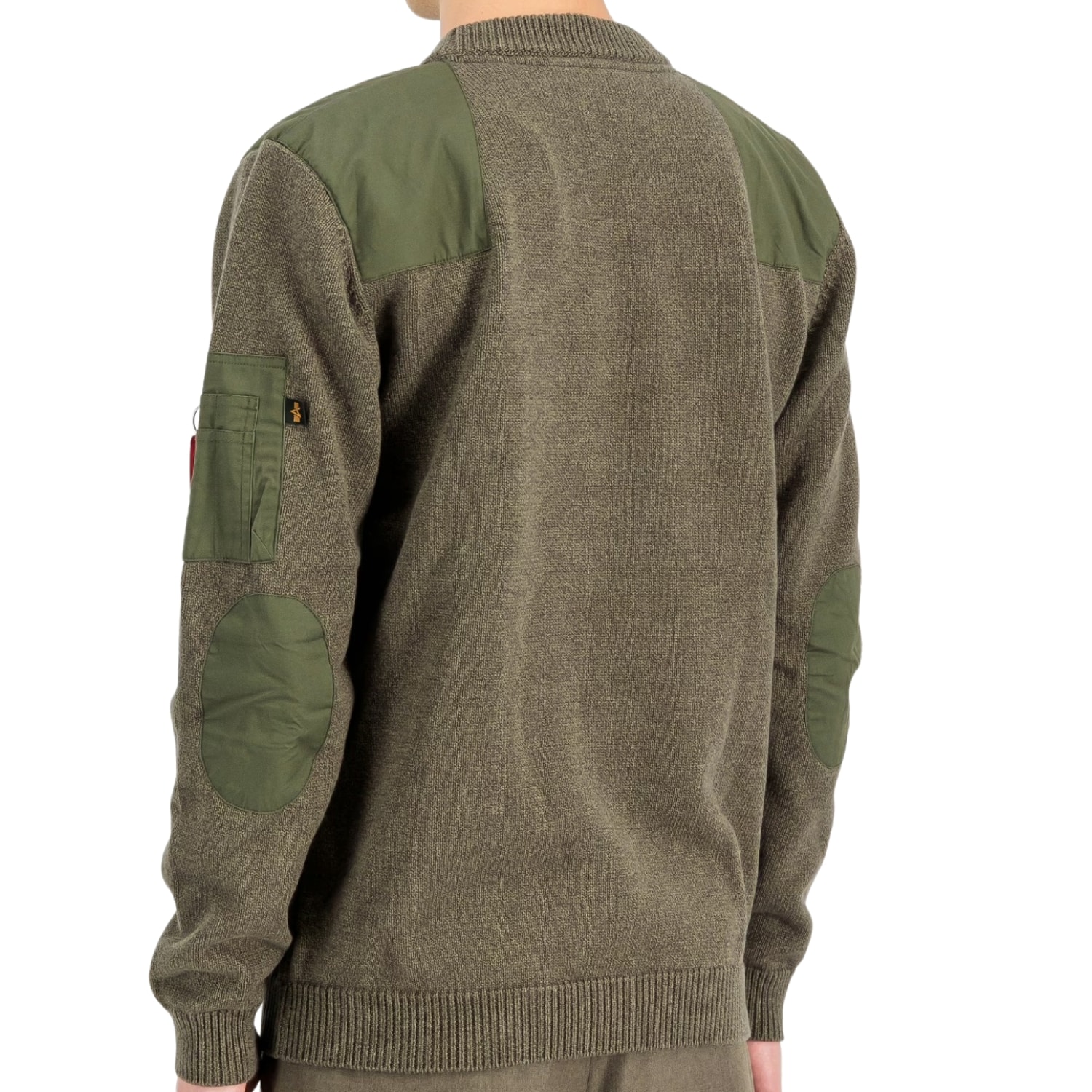 Maglione Alpha Industries Knitted Utility - Mud Olive