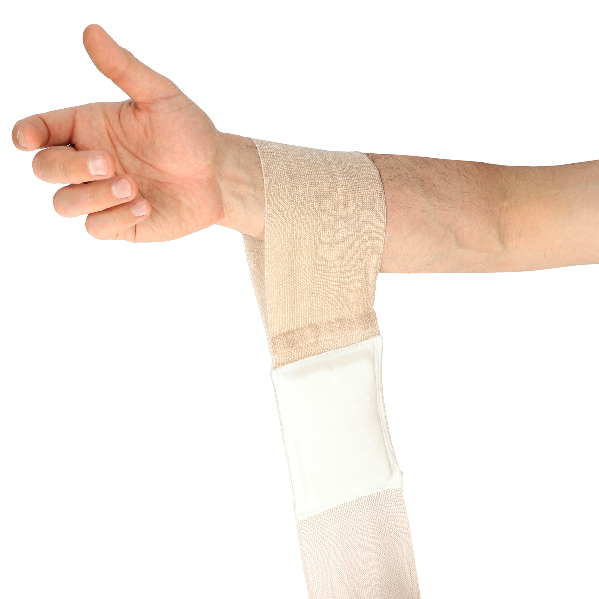 Bendaggio compressivo JB Tacticals A.C.T. con compressione attiva 10 cm