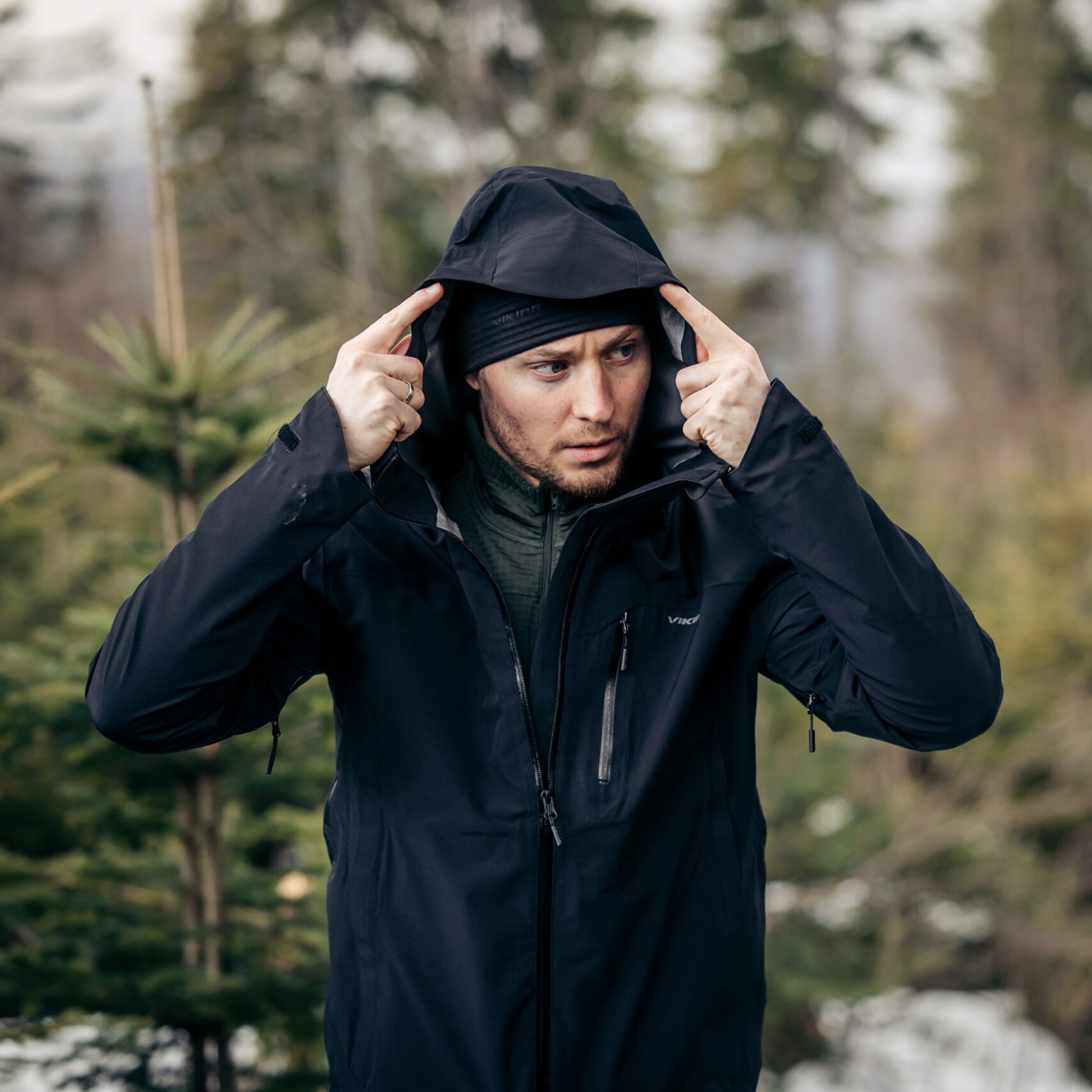 Giacca Viking Trek Pro 2.5 Man - Black