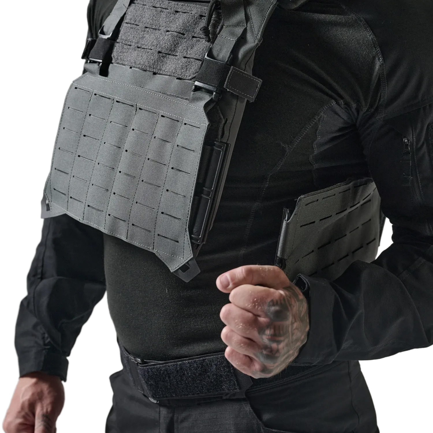 Portapiastre tattico Direct Action Spitfire QR Plate Carrier - Shadow Grey