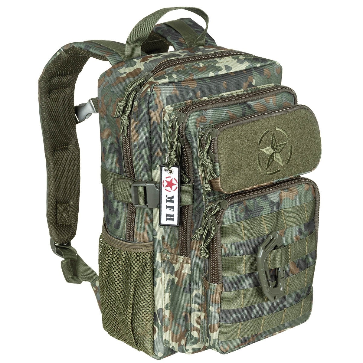Zaino per bambini MFH US Assault Youngster 15 l - Flecktarn