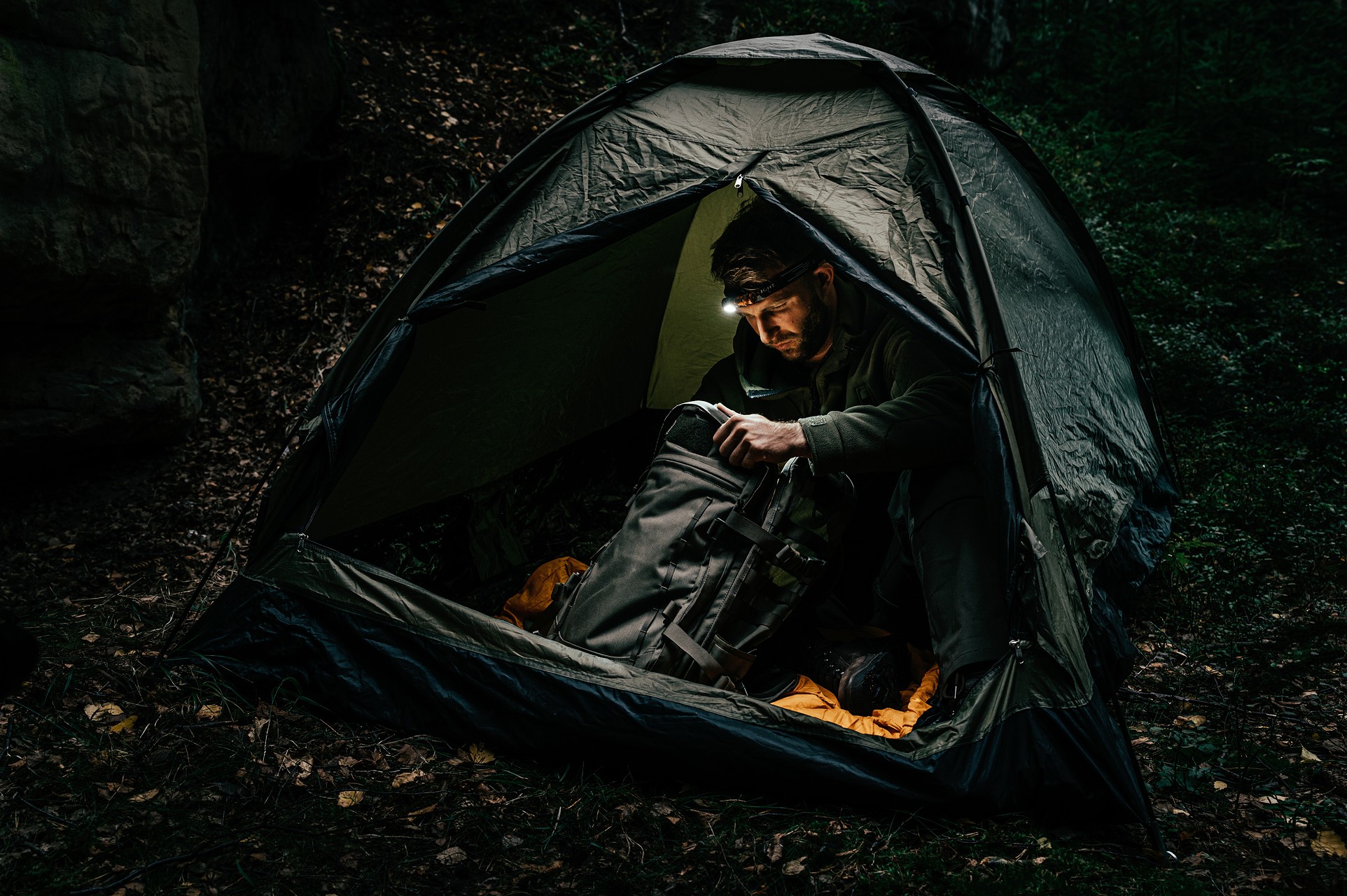 Tenda Mil-Tec Iglu Standard 2 posti - Olive