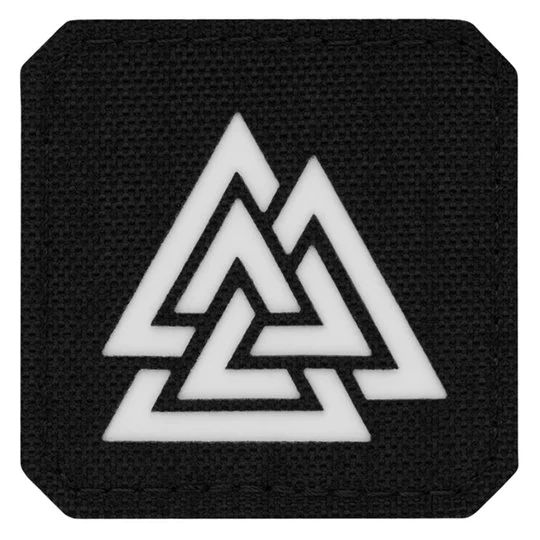 Patch fluorescente M-Tac Valknut Laser Cut - Black