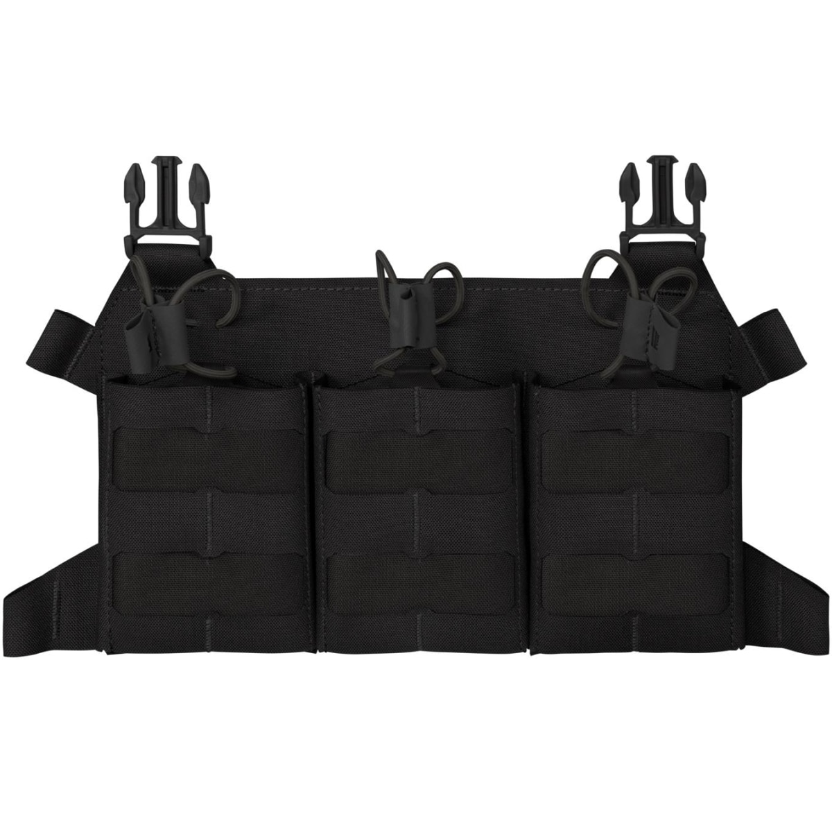 Portacaricatori Direct Action Skeletonized Triple 308 Flap - Black