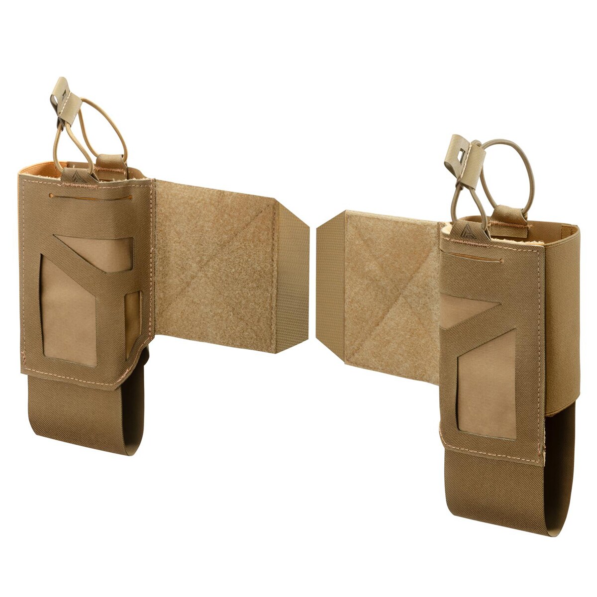 Portacaricatori Direct Action Skeletonized Comms Wings Set - set da 2 pezzi - Coyote Brown