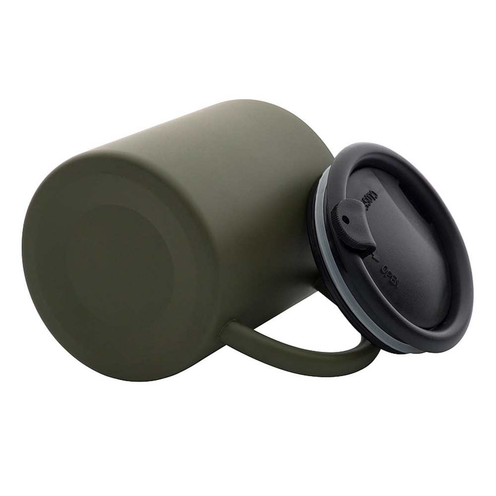 Tazza termica M-Tac con coperchio 280 ml - Olive