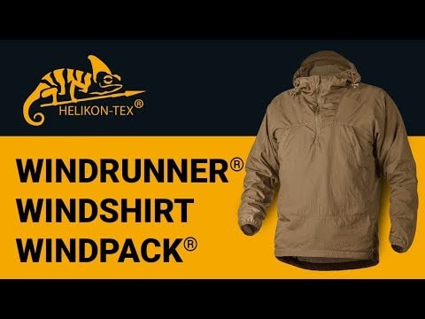 Giacca Helikon-Tex Windrunner Windshirt WindPack - Tiger Stripe