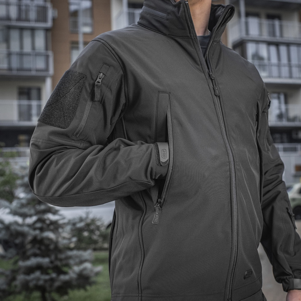 Giacca softshell M-Tac - Black