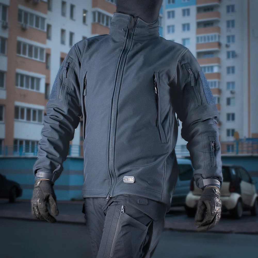 Giacca softshell M-Tac - Dark Navy Blue